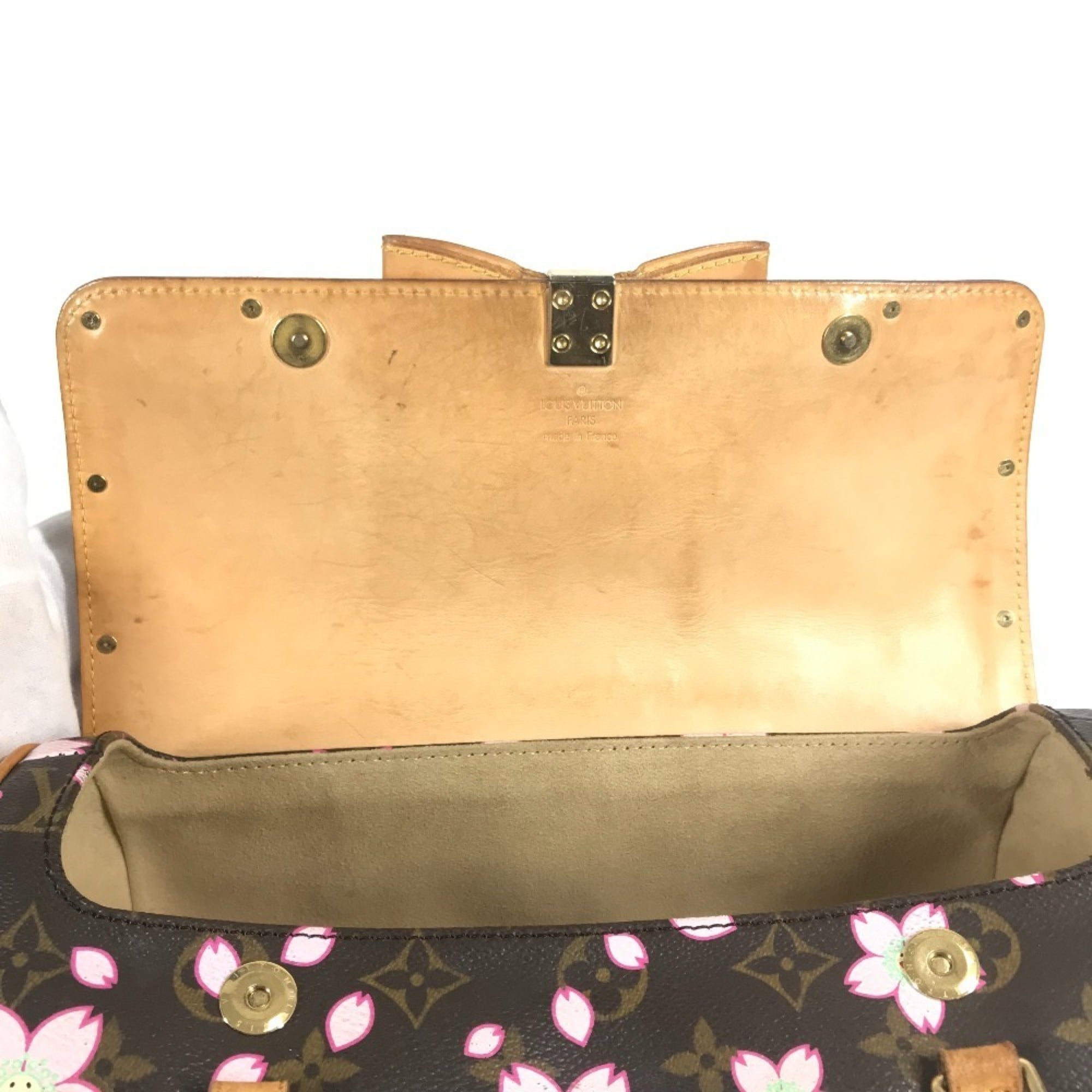 Louis Vuitton Brown Monogram Pink Monogram Handbag Shoulder Bag Tote Bag (Pre-Owned)