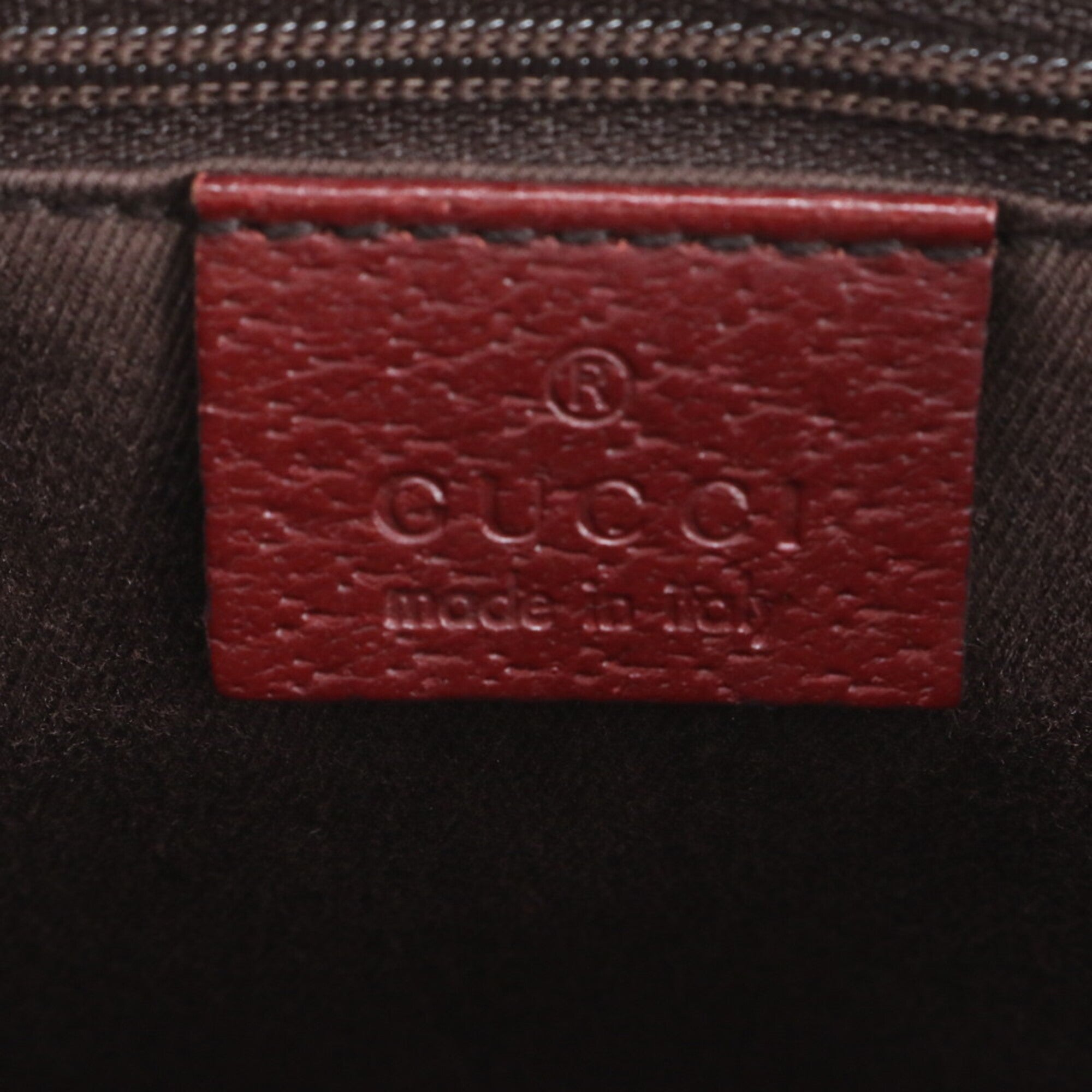 Gucci Gg Canvas Brown Red Color Gg Canvas Handbag Shoulder Bag Tote Bag (Pre-Owned)