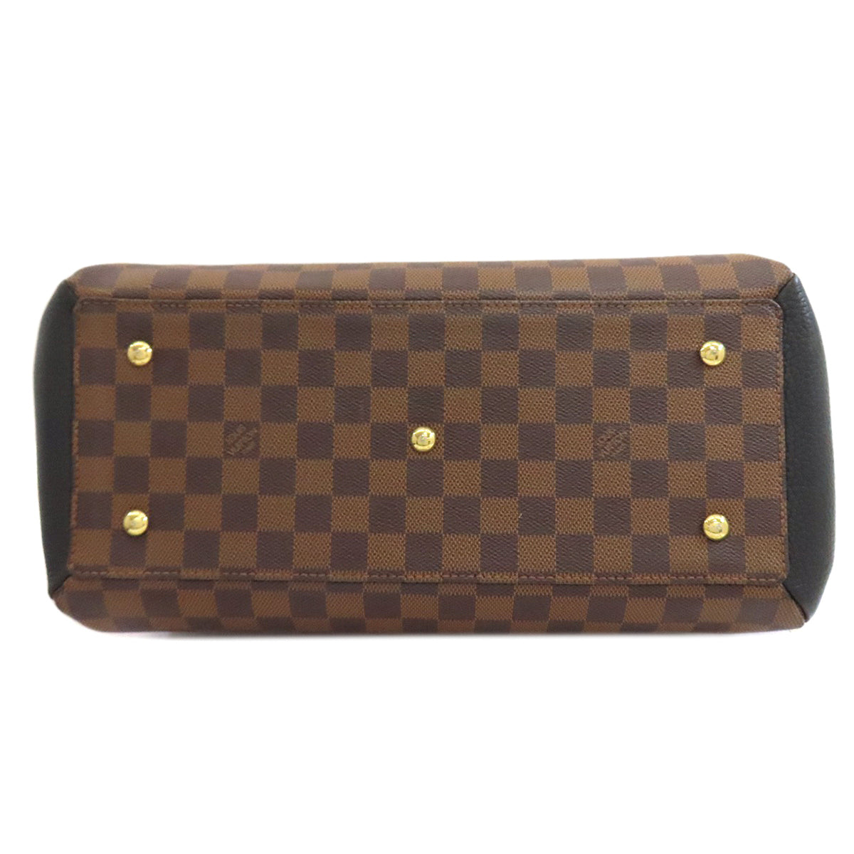 Louis Vuitton Black Damier Canvas Ebene Damier Canvas Handbag (Pre-Owned)