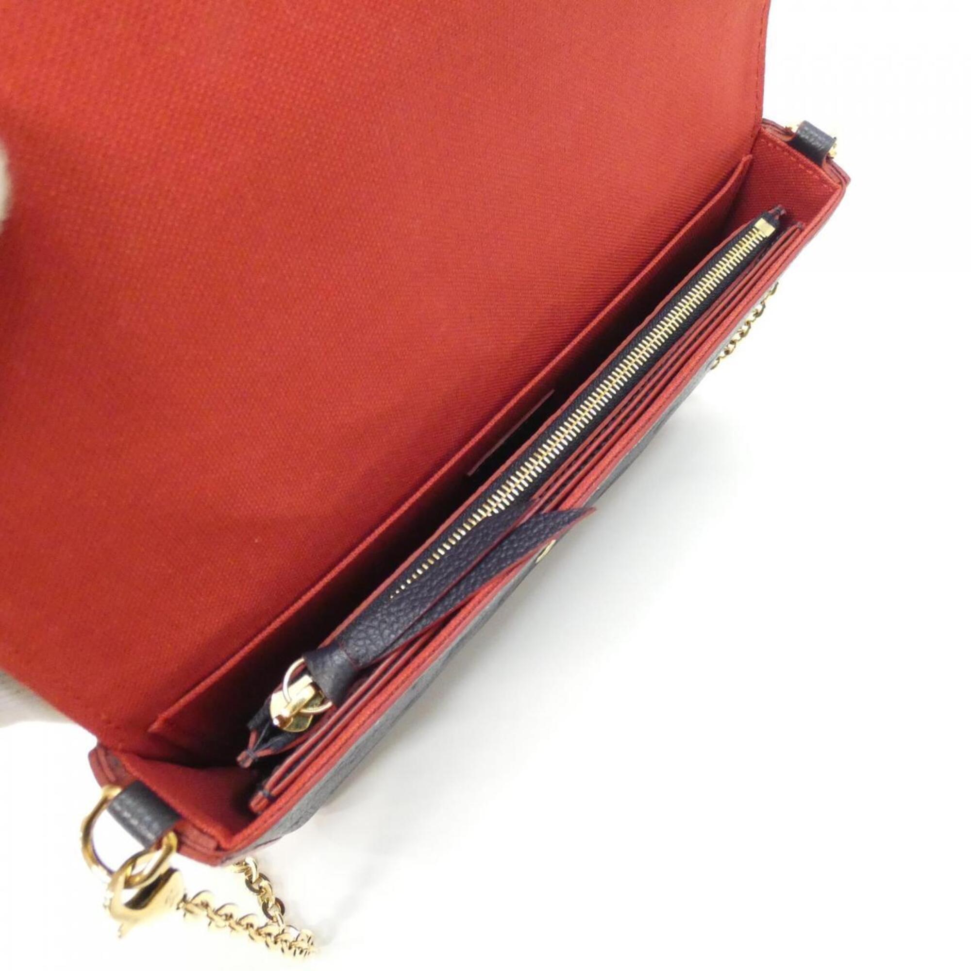 Louis Vuitton Monogram Empreinte Marine Rouge Monogram Empreinte Pochette Shoulder Bag (Pre-Owned)