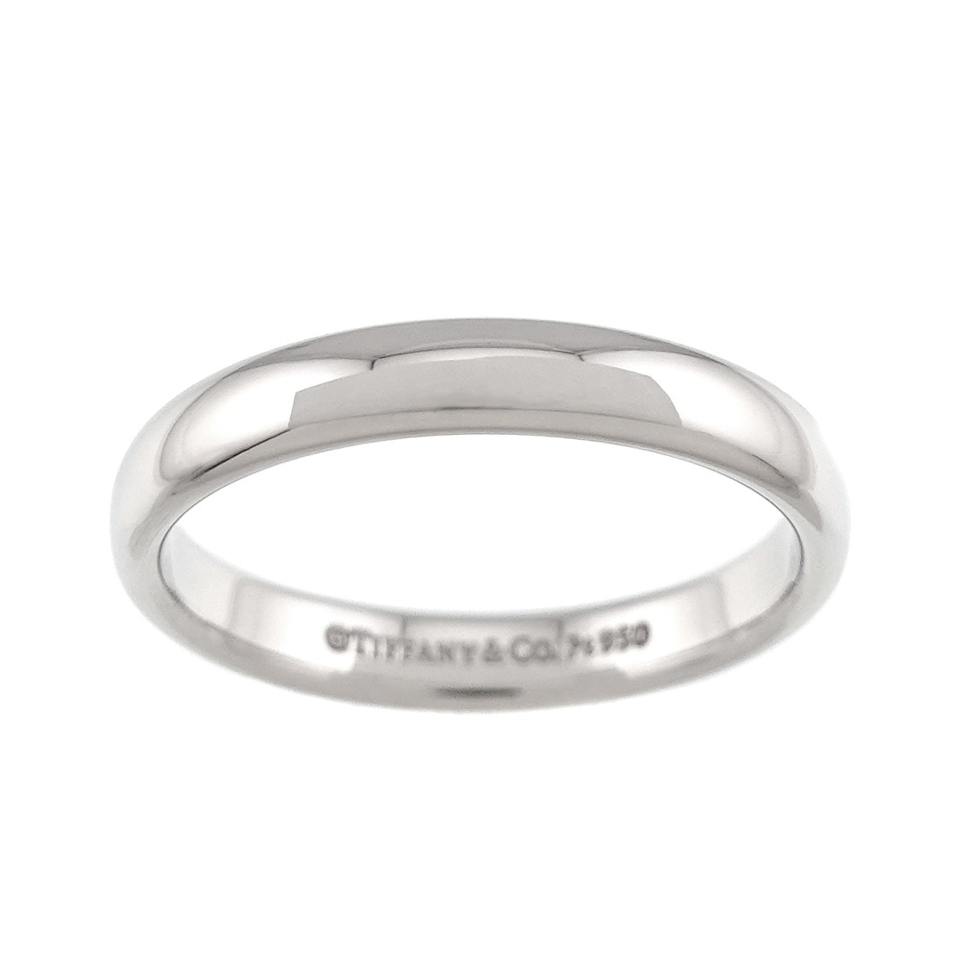 Tiffany Platinum 950 Band Ring (Pre-Owned)