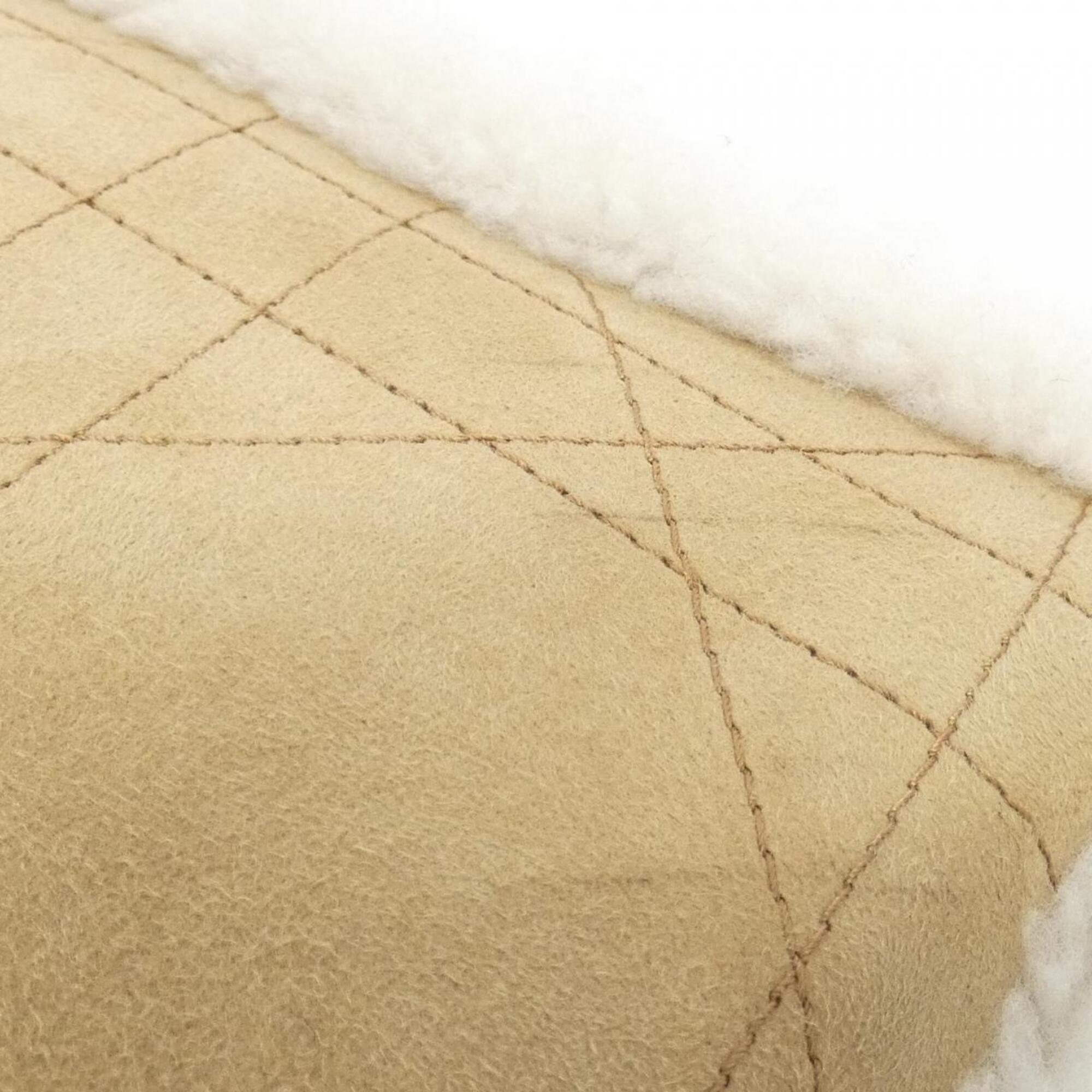 Christian Dior Beige Suede Handbag (Pre-Owned)