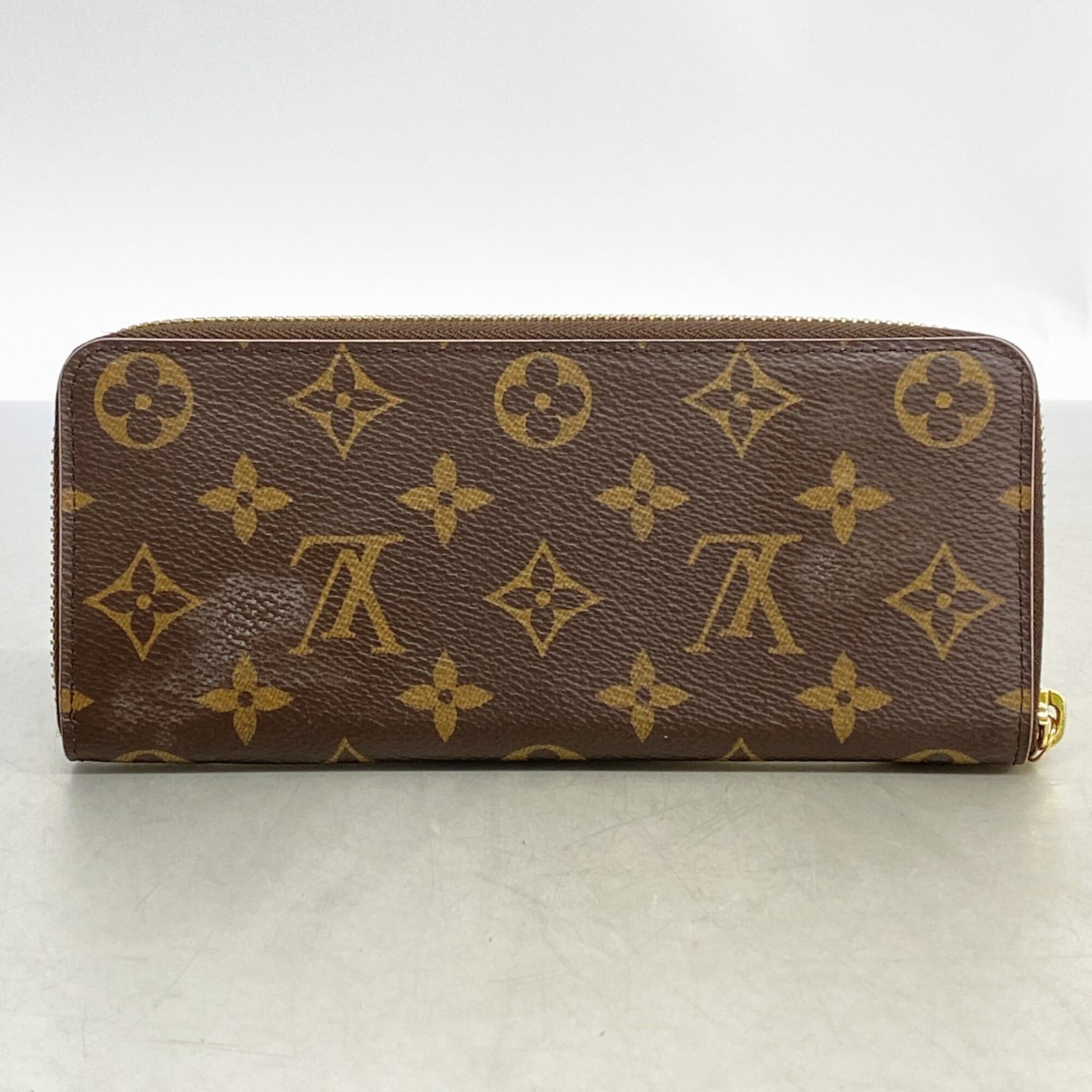 Louis Vuitton Brown Hot Pink Long Wallet (Bi-Fold) (Pre-Owned)