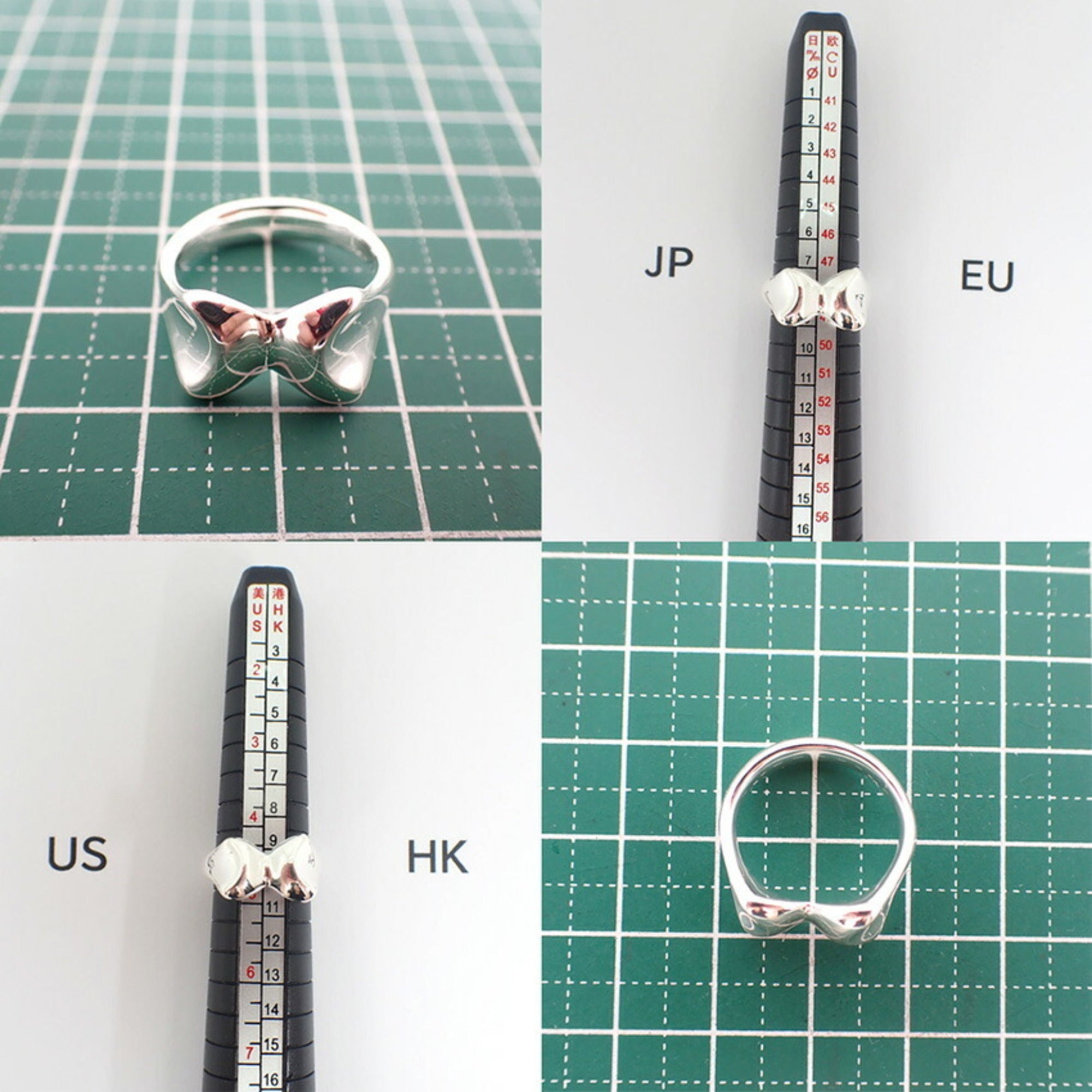 Tiffany Sterling Silver 925 Band Ring (Pre-Owned)