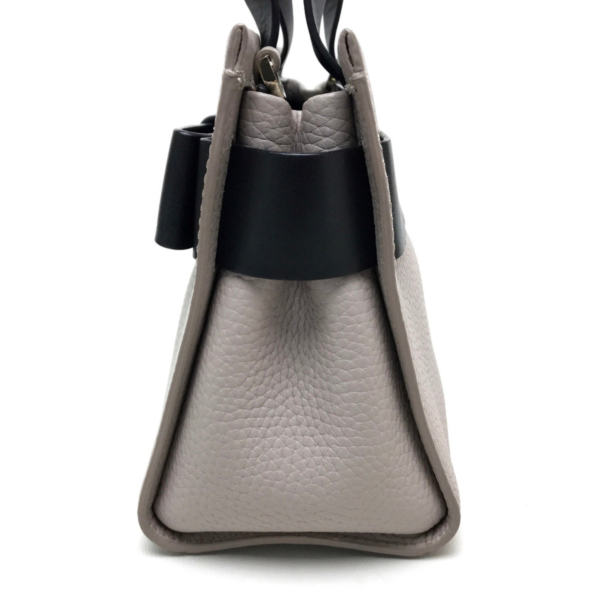 Kate Spade Gray Leather Handbag (Pre-Owned)