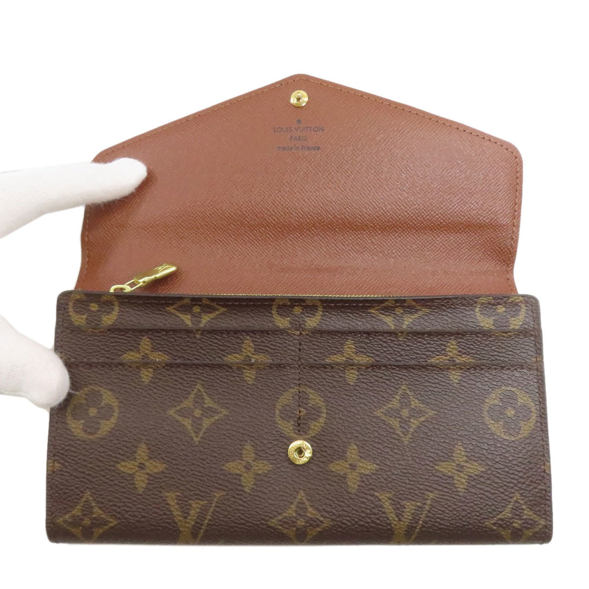 Louis Vuitton Monogram Monogram Monogram Long Wallet (Bi-Fold) (Pre-Owned)
