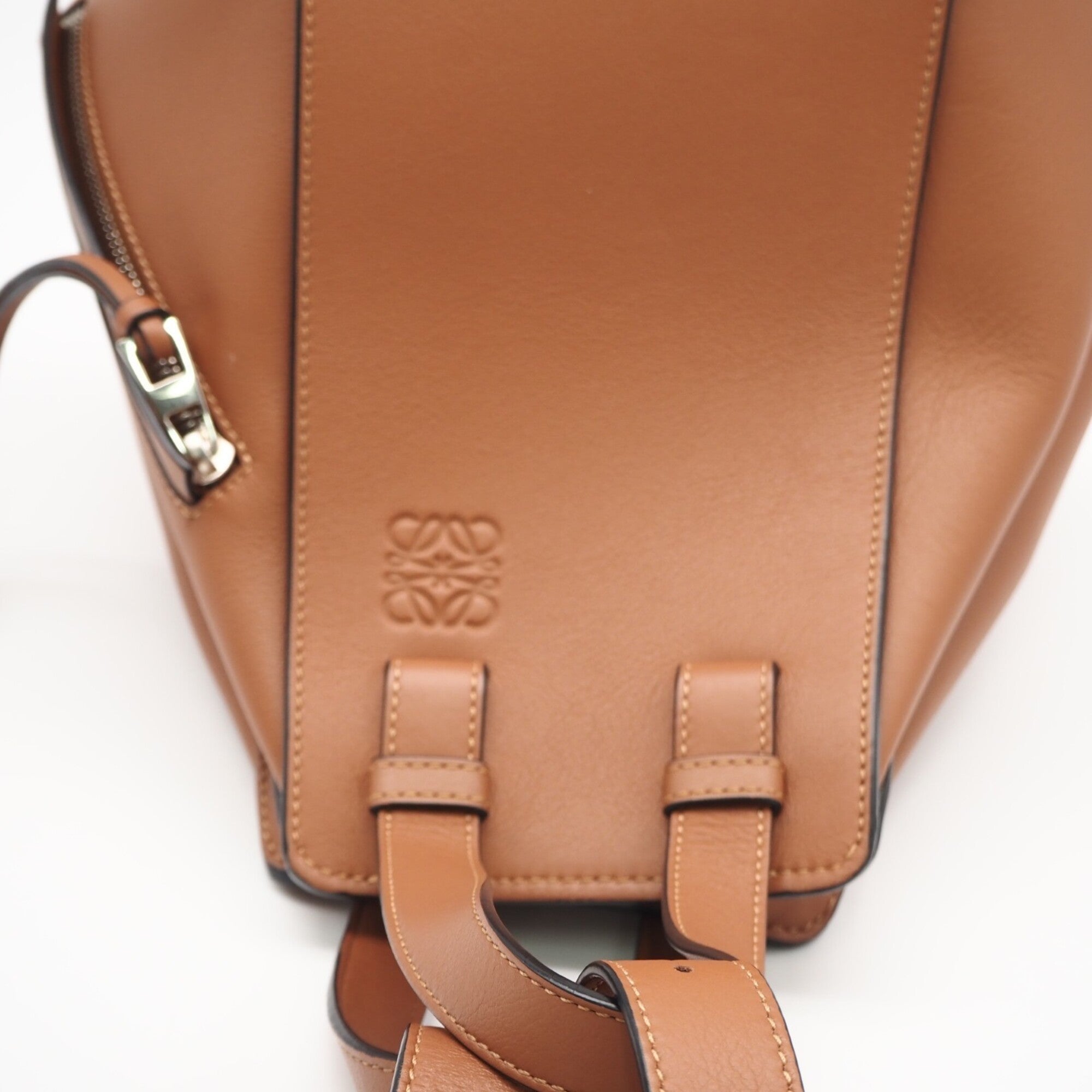Loewe Hammock Brown Leather Handbag (Pre-Owned)