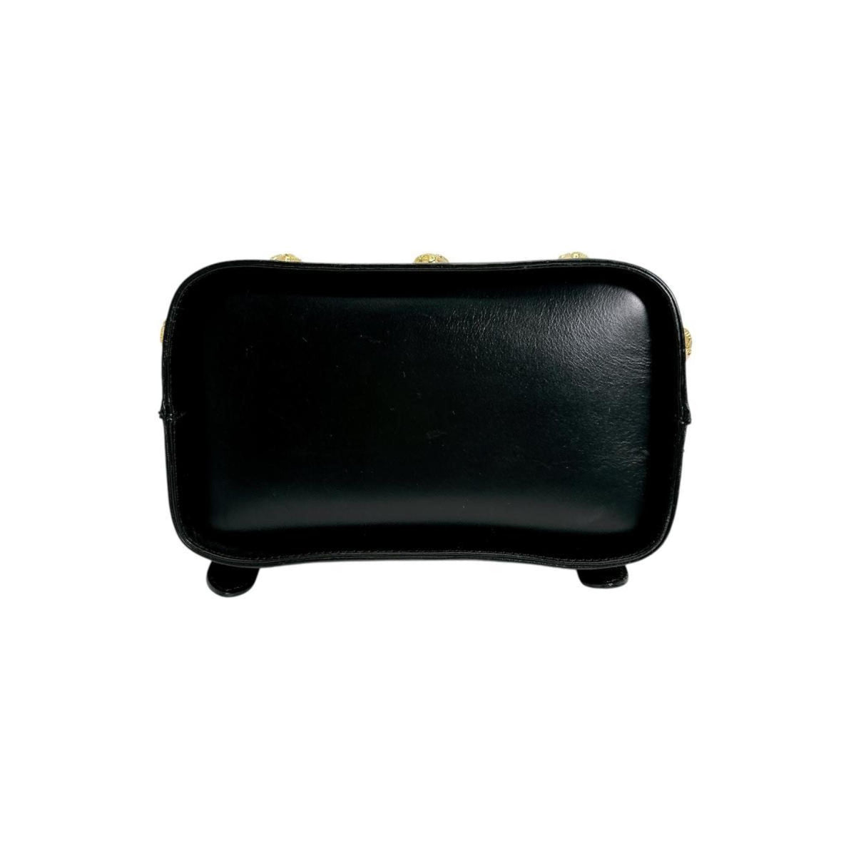 Salvatore Ferragamo Black Leather Backpack (Pre-Owned)