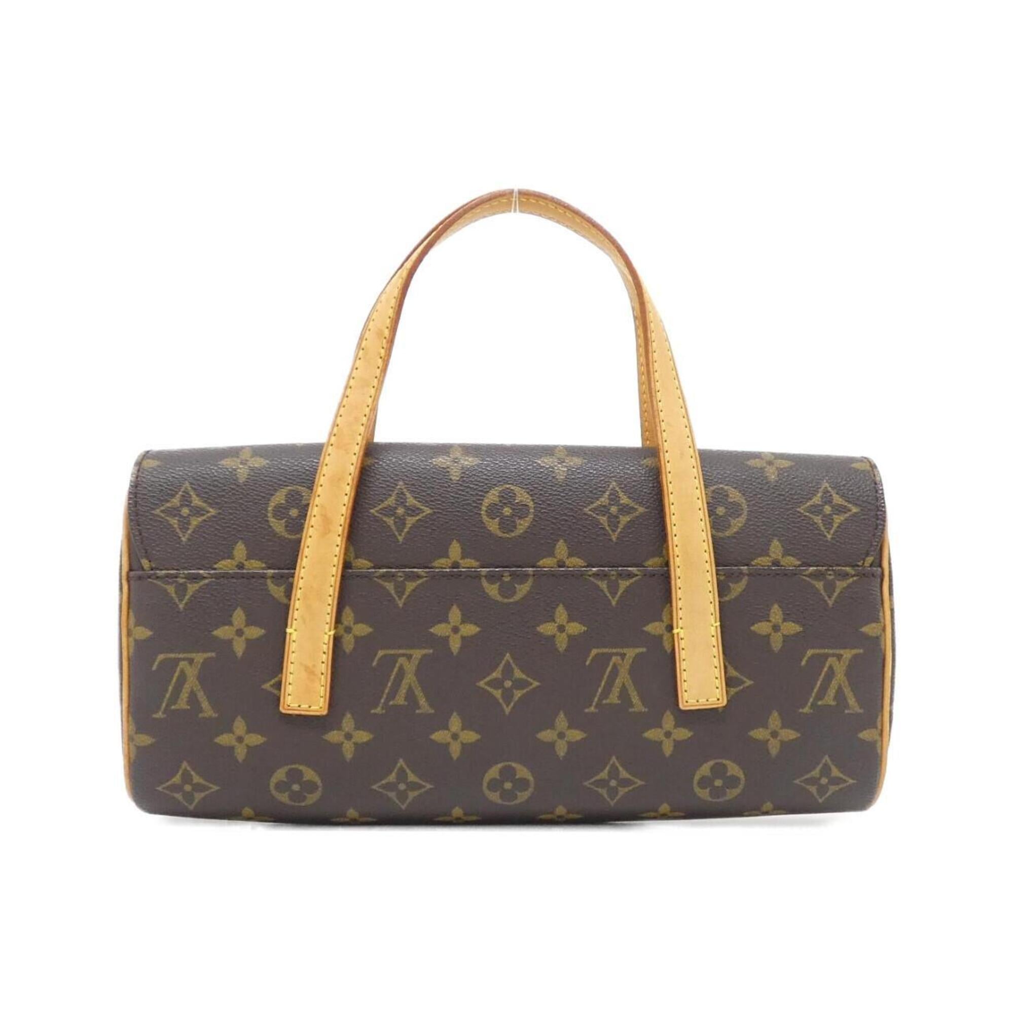 Louis Vuitton Monogram Marron Coated Canvas Handbag (Pre-Owned)