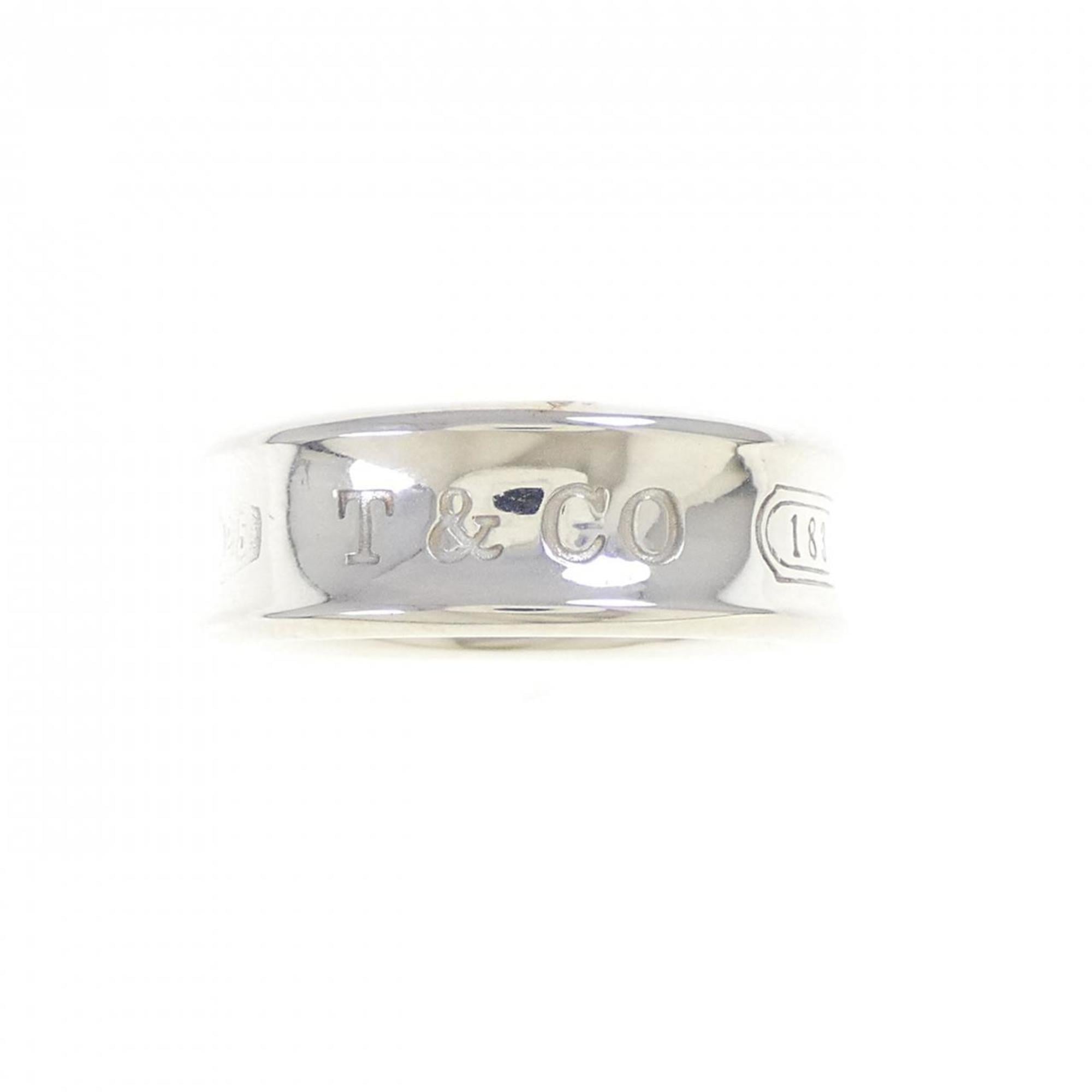Tiffany Silver Silver 925 Band Ring (Pre-Owned)