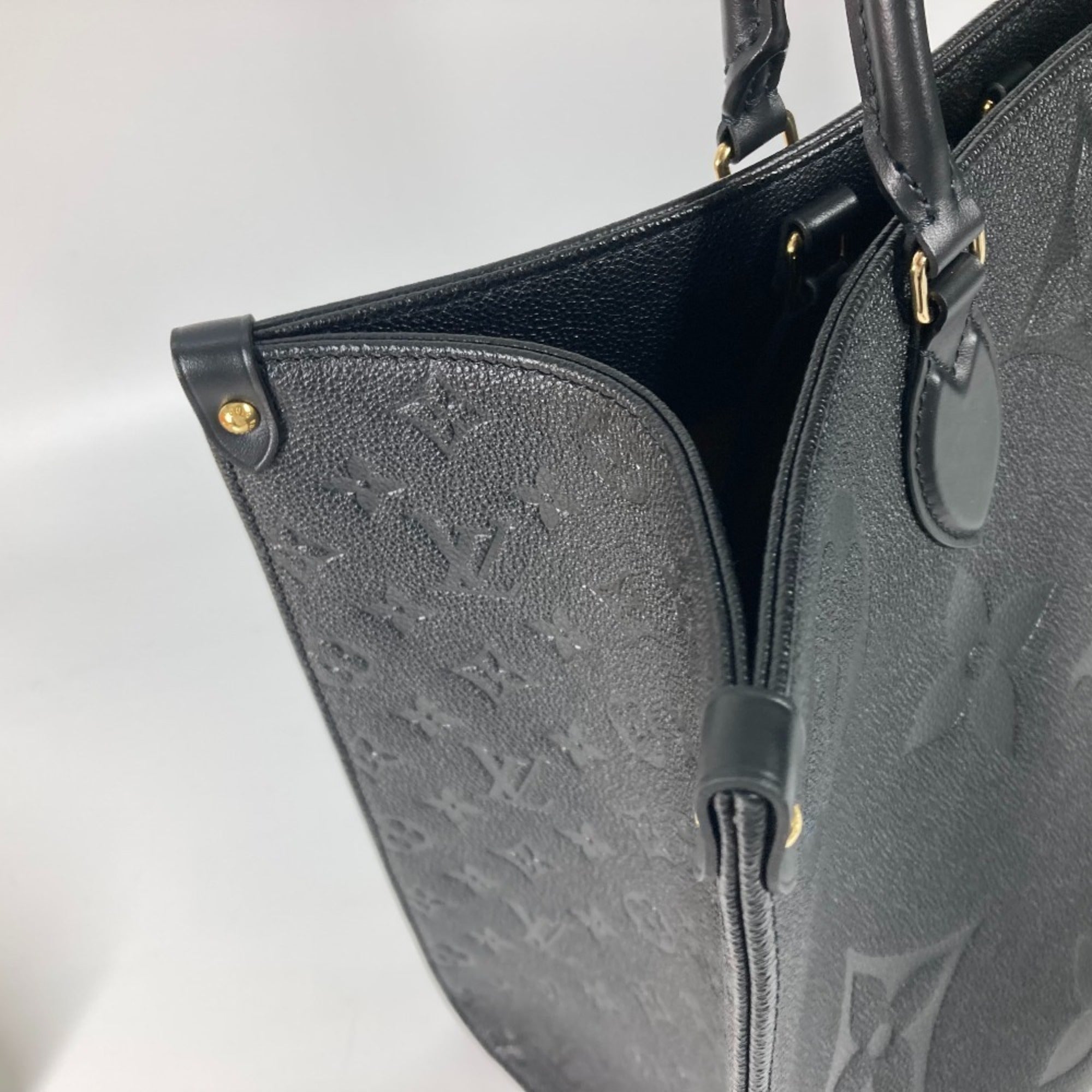 Louis Vuitton Monogram Empreinte Black Monogram Empreinte Shoulder Bag Tote Bag (Pre-Owned)