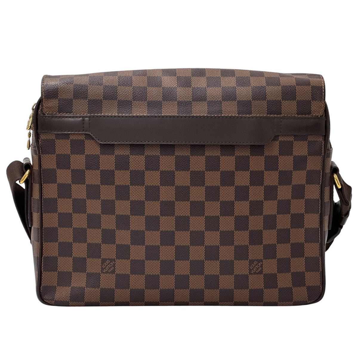 Louis Vuitton Brown Damier Canvas Ebene Damier Canvas Handbag Shoulder Bag (Pre-Owned)