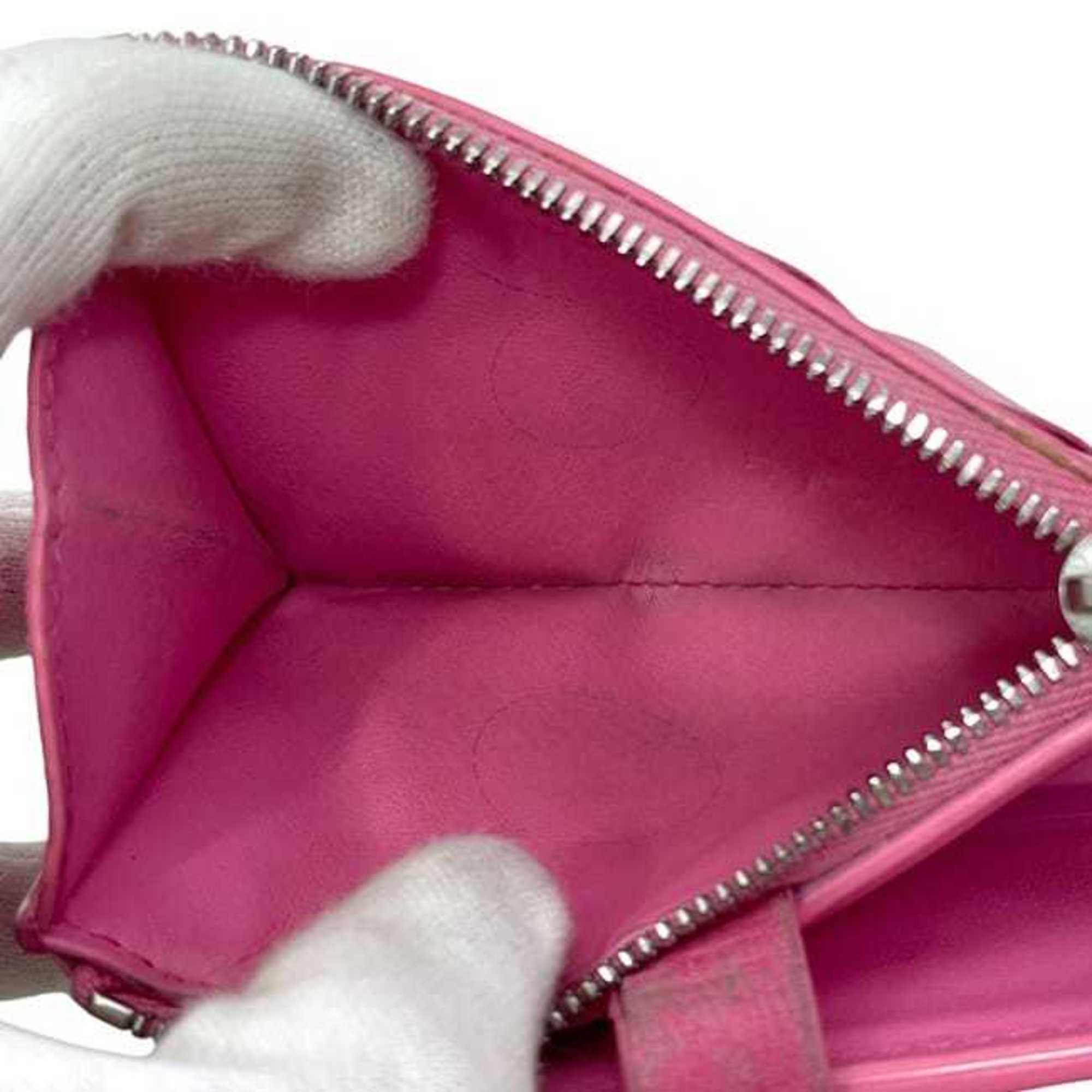 Bottega Veneta Pink Intrecciato Wallet (Bi-Fold) (Pre-Owned)