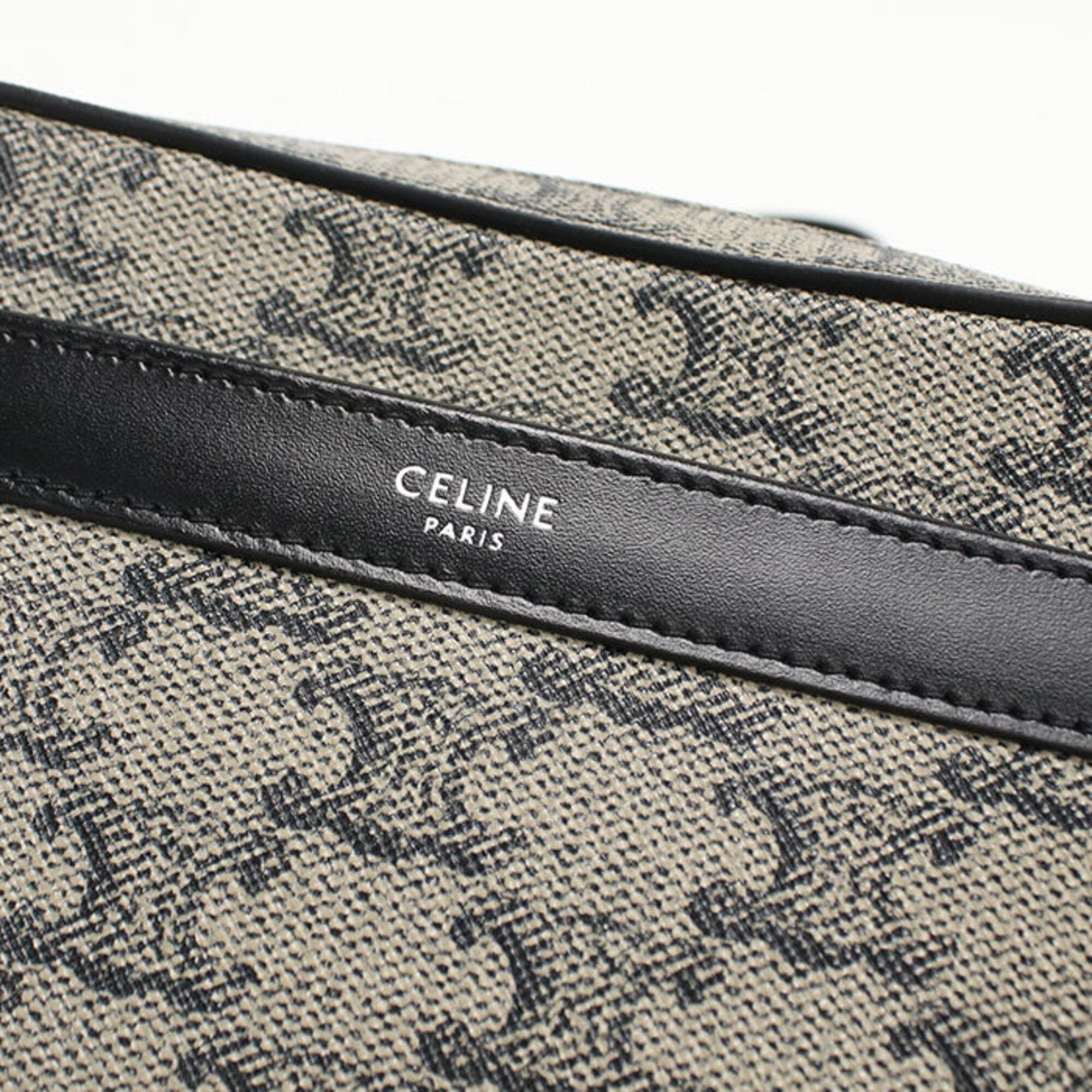 Celine Gray Pvc Shoulder Bag (Pre-Owned)