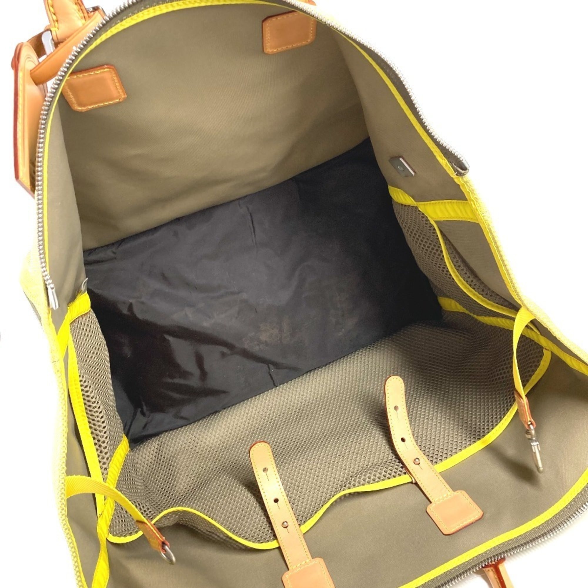 Louis Vuitton Damier Geant Yellow Damier Geant Boston Bag (Pre-Owned)
