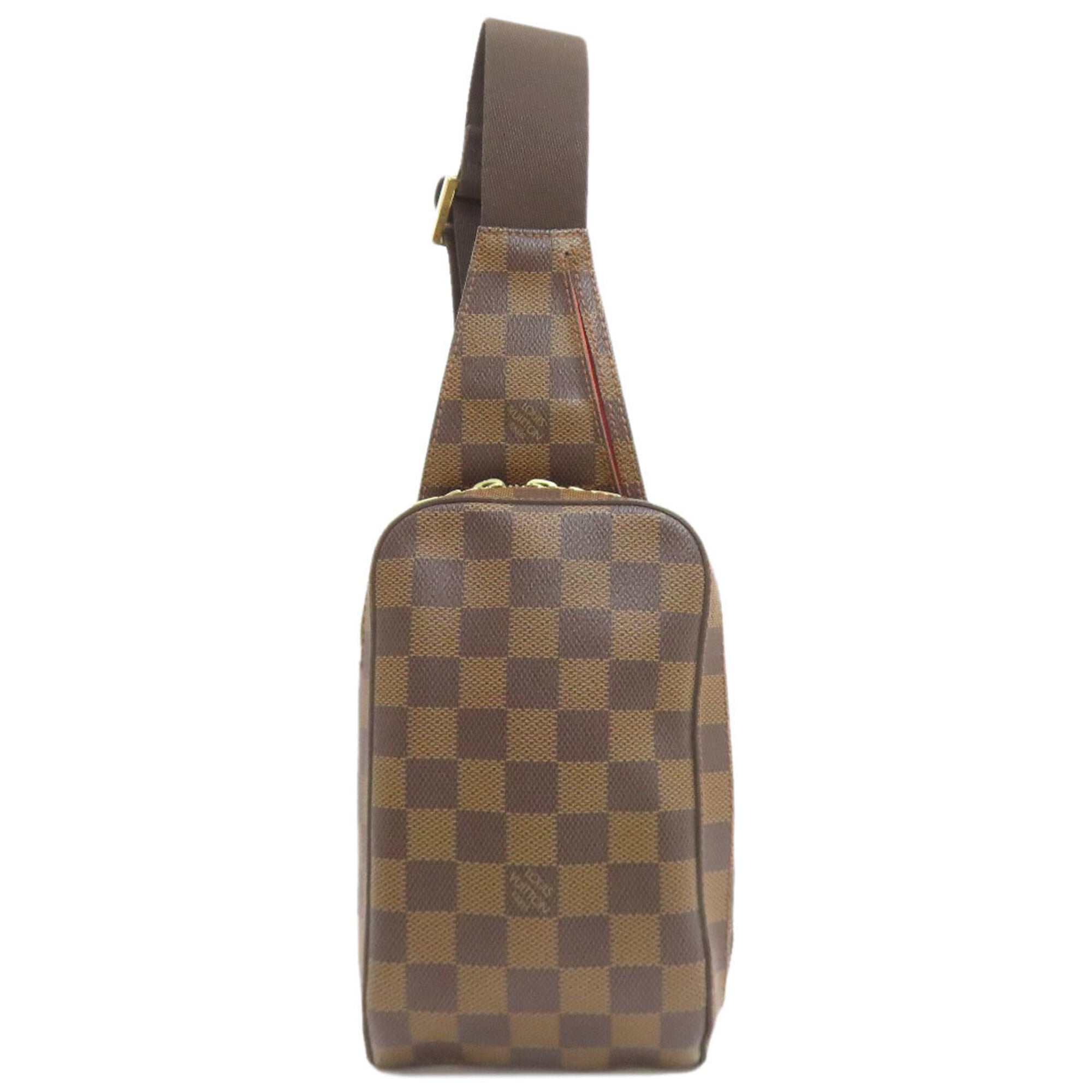 Louis Vuitton Damier Canvas Ebene Damier Canvas Sling Bag (Pre-Owned)