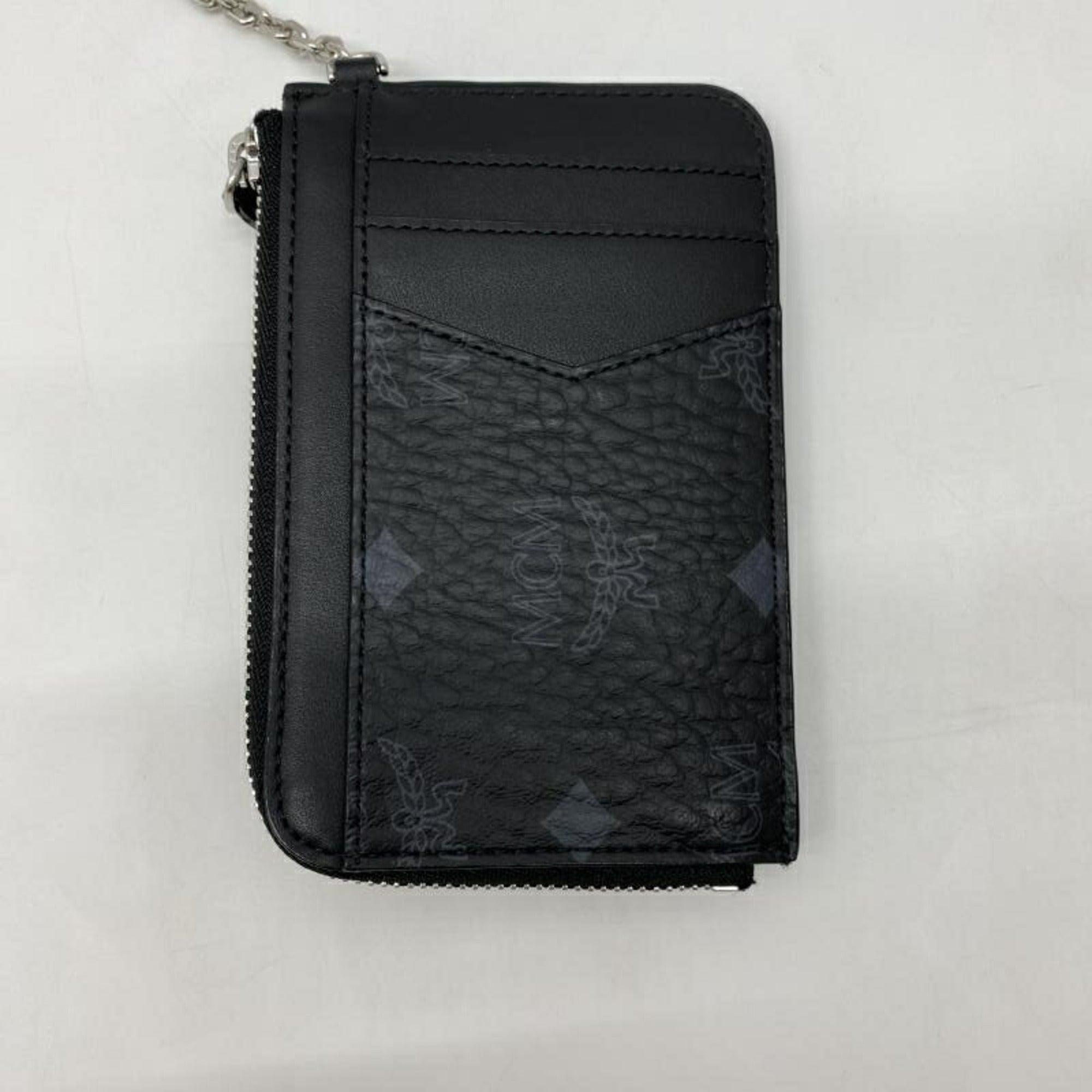 Mcm Black Coin Purse/Coin Case (Pre-Owned)
