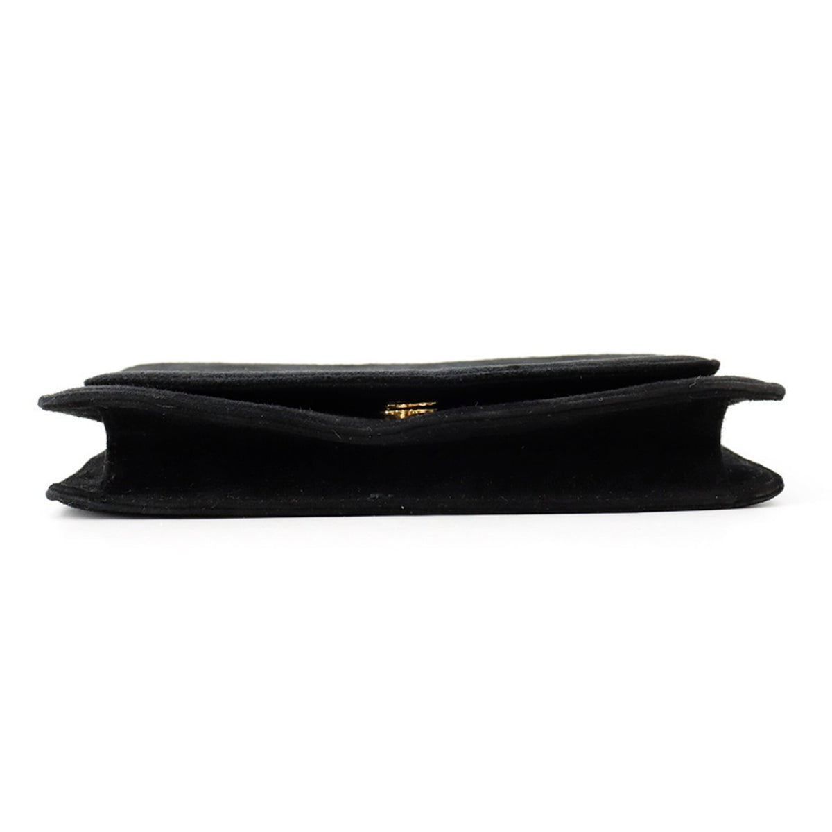 Salvatore Ferragamo Black Suede Shoulder Bag (Pre-Owned)