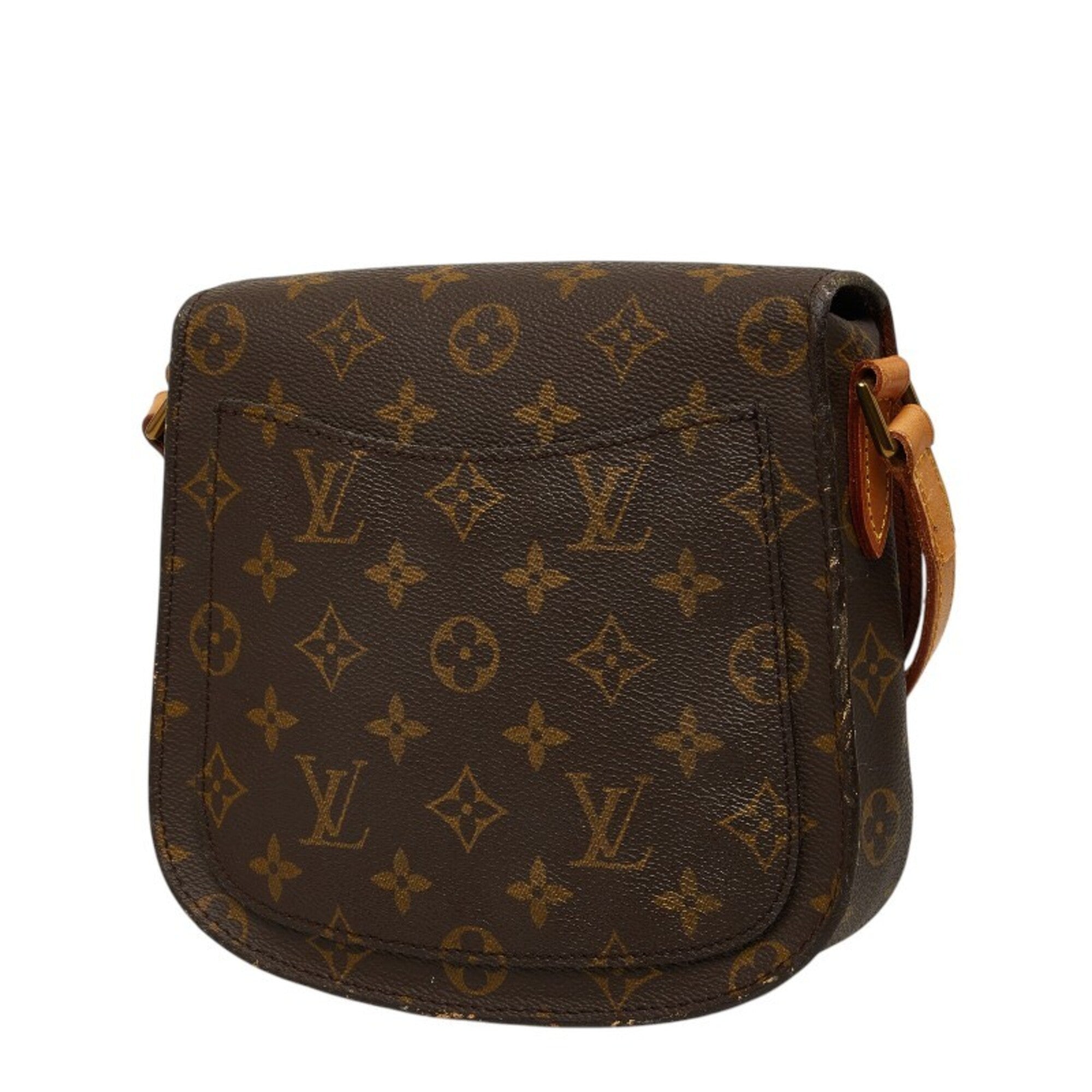 Louis Vuitton Brown Pvc Leather Shoulder Bag (Pre-Owned)