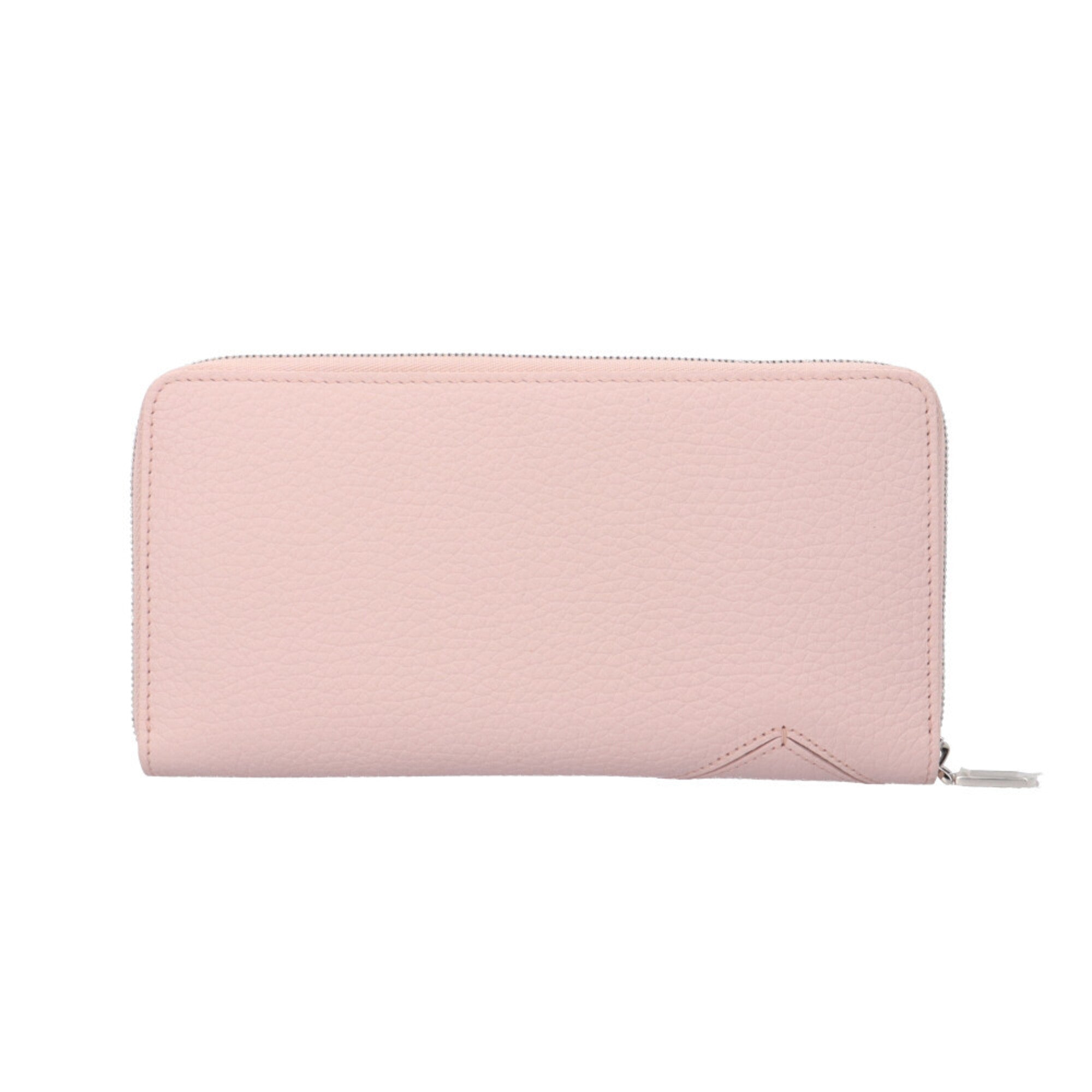 Tiffany Pink Leather Long Wallet (Bi-Fold) (Pre-Owned)