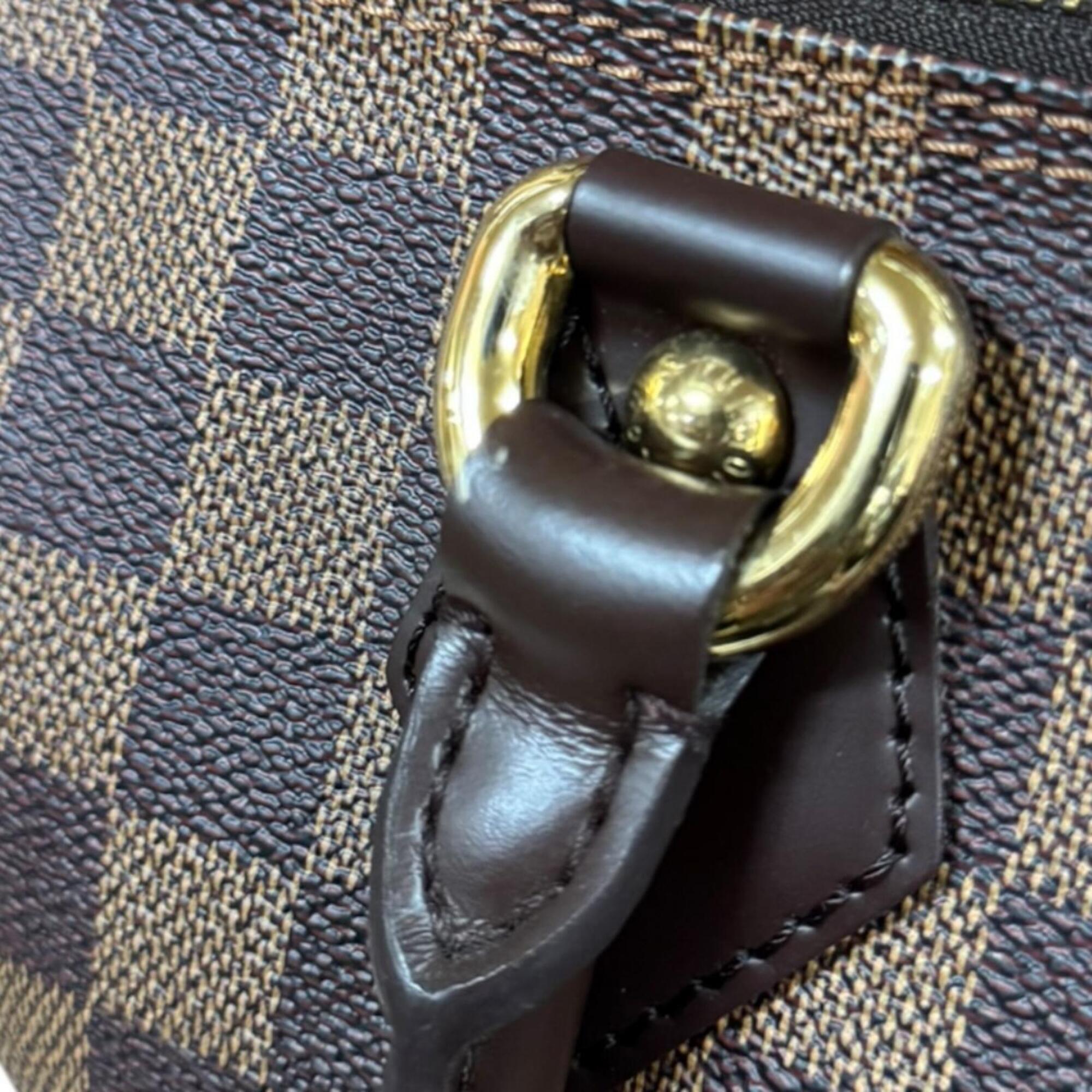 Louis Vuitton Damier Brown Damier Canvas Handbag (Pre-Owned)