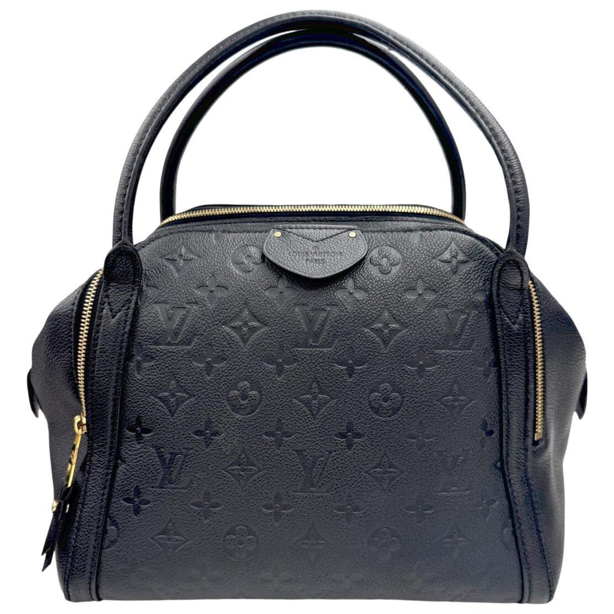 Louis Vuitton Black Noir Monogram Empreinte Handbag (Pre-Owned)