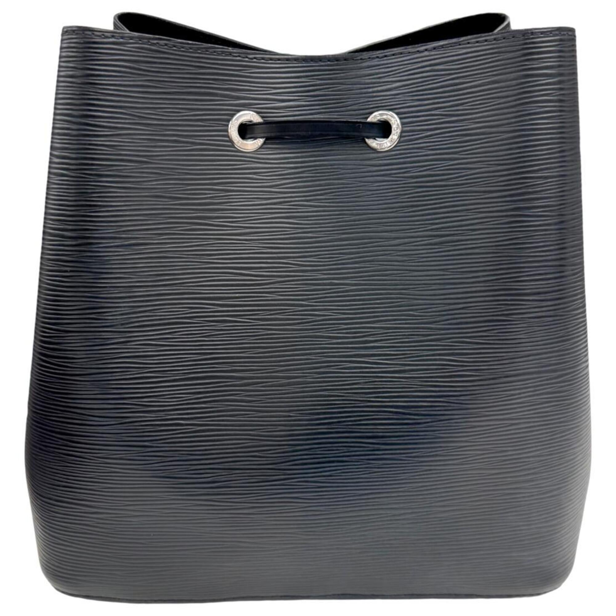 Louis Vuitton Epi Black Noir Epi Leather Shoulder Bag (Pre-Owned)