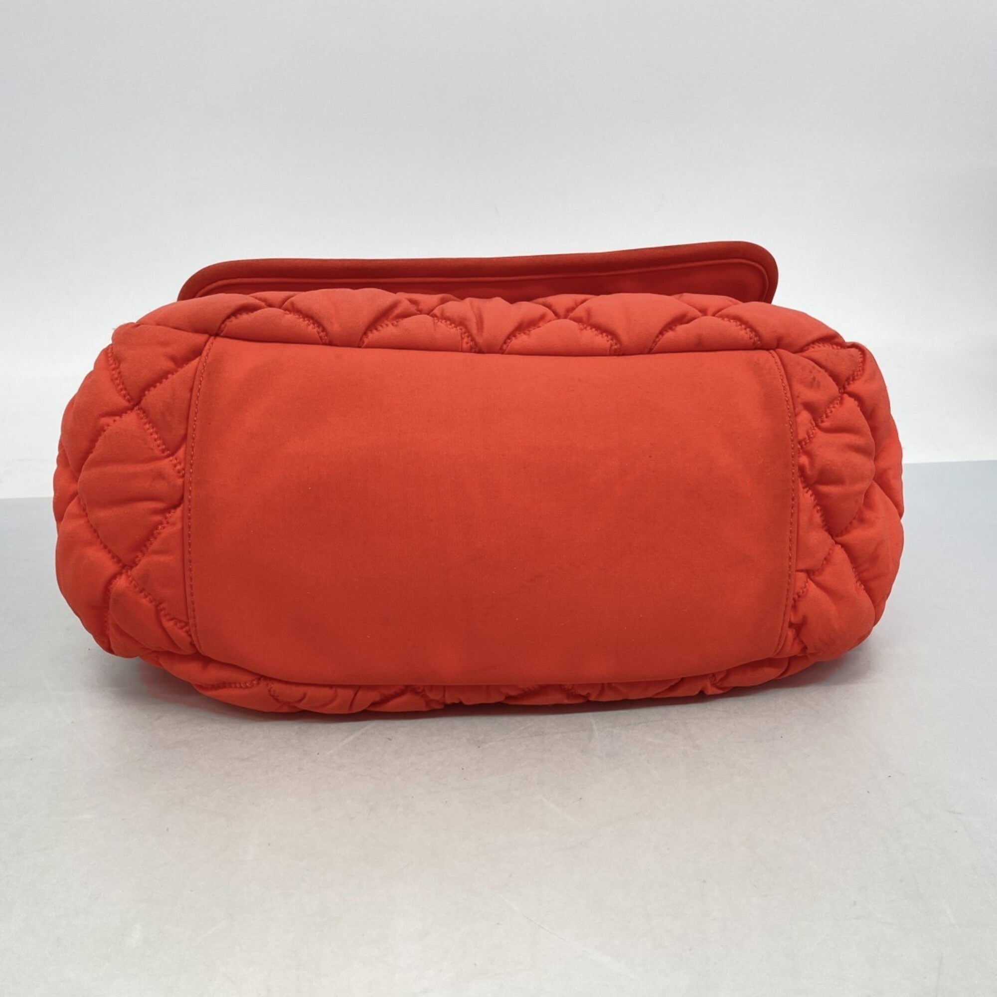 Chanel Red Color Nylon Shoulder Bag (Pre-Owned)