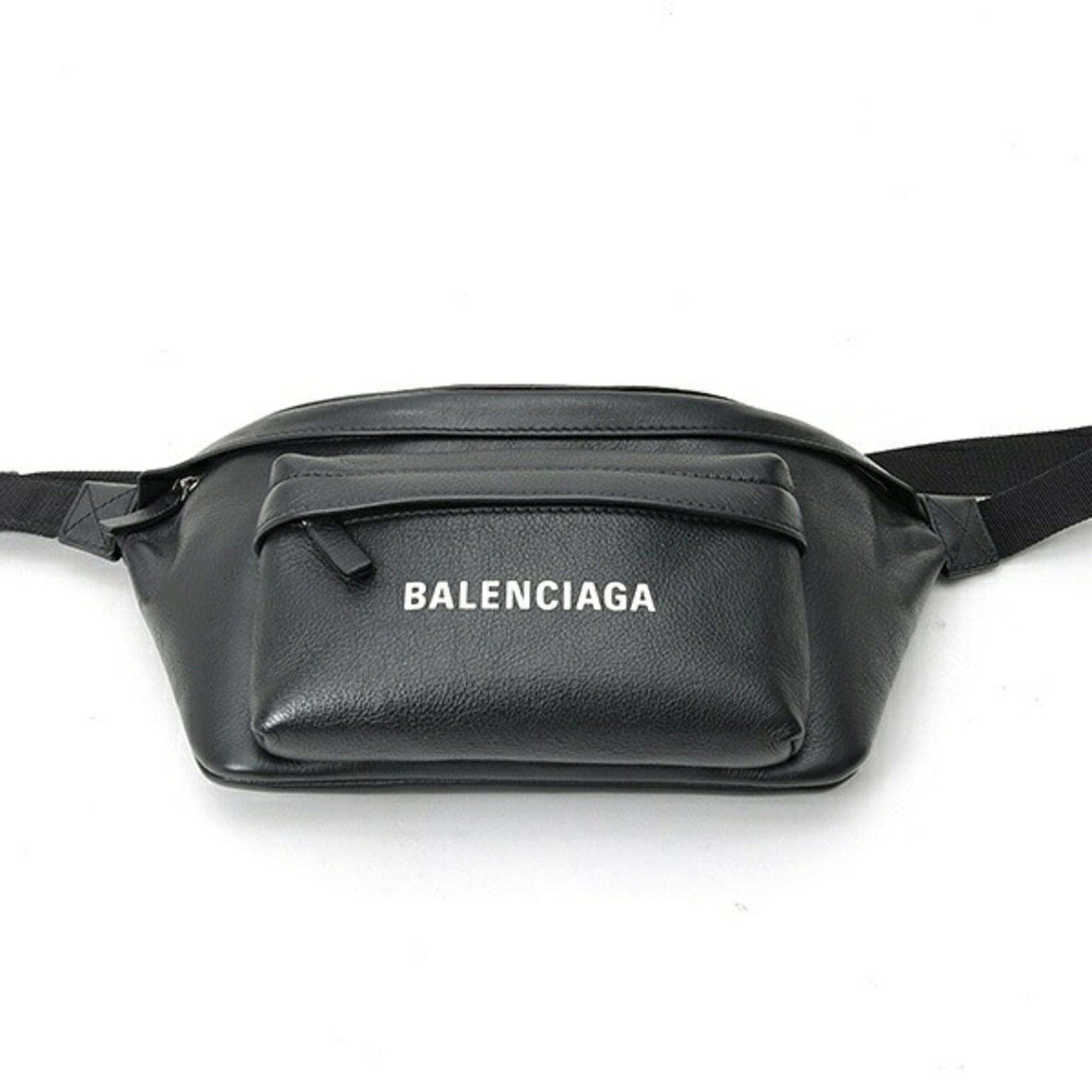 Balenciaga Black Leather Sling Bag (Pre-Owned)