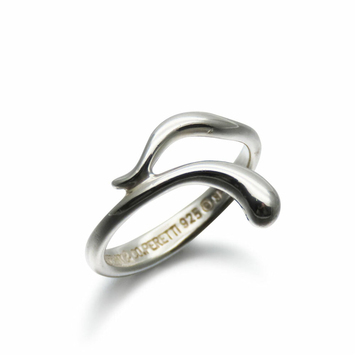 Tiffany Silver 925 Band Ring (Pre-Owned)