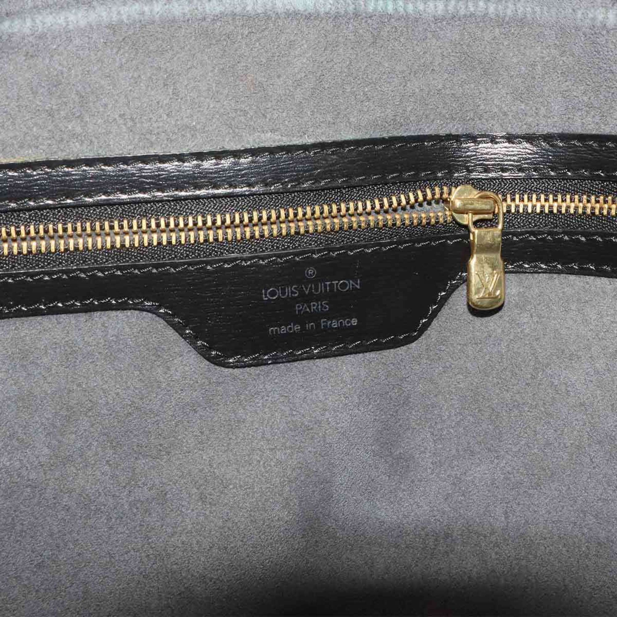 Louis Vuitton Epi Black Noir Epi Leather Handbag Tote Bag (Pre-Owned)