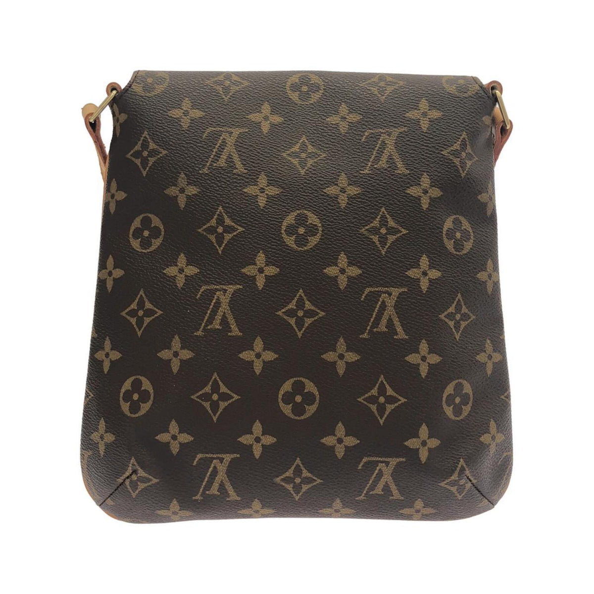 Louis Vuitton Brown Coated Canvas Shoulder Bag (Pre-Owned)