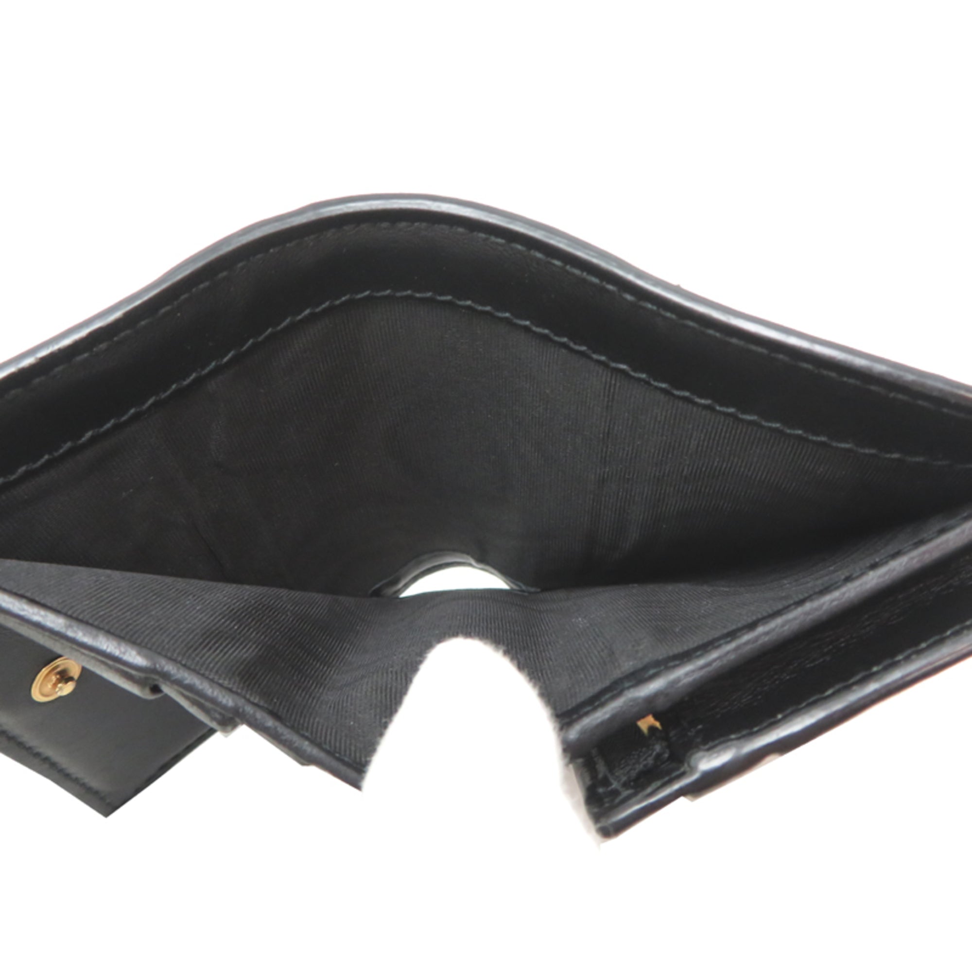 Gucci Black Leather Wallet (Bi-Fold) (Pre-Owned)
