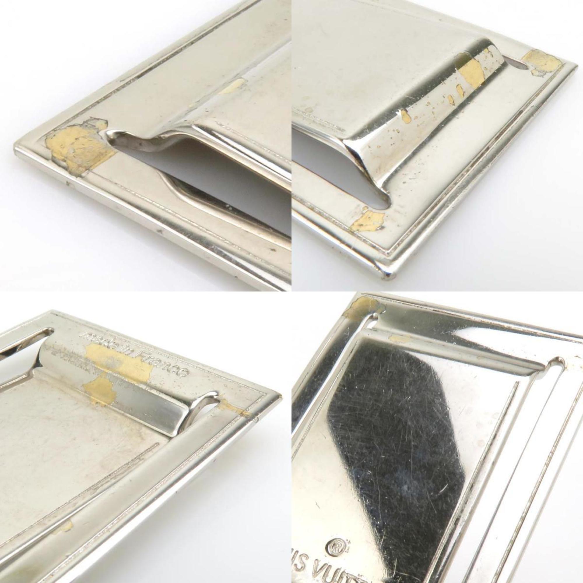 Louis Vuitton Silver Metal Money Clip (Pre-Owned)