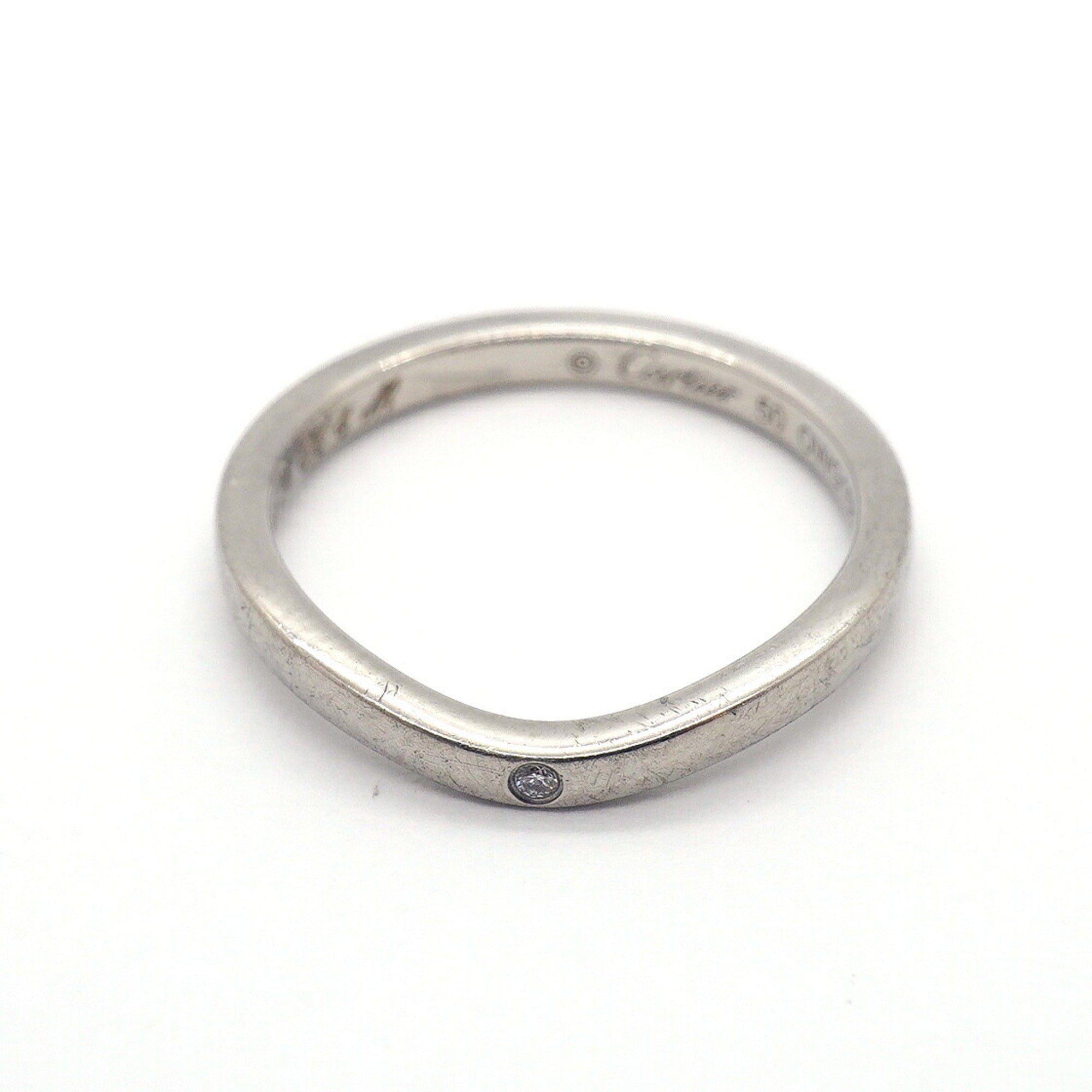 Cartier Platinum 950 Band Ring (Pre-Owned)