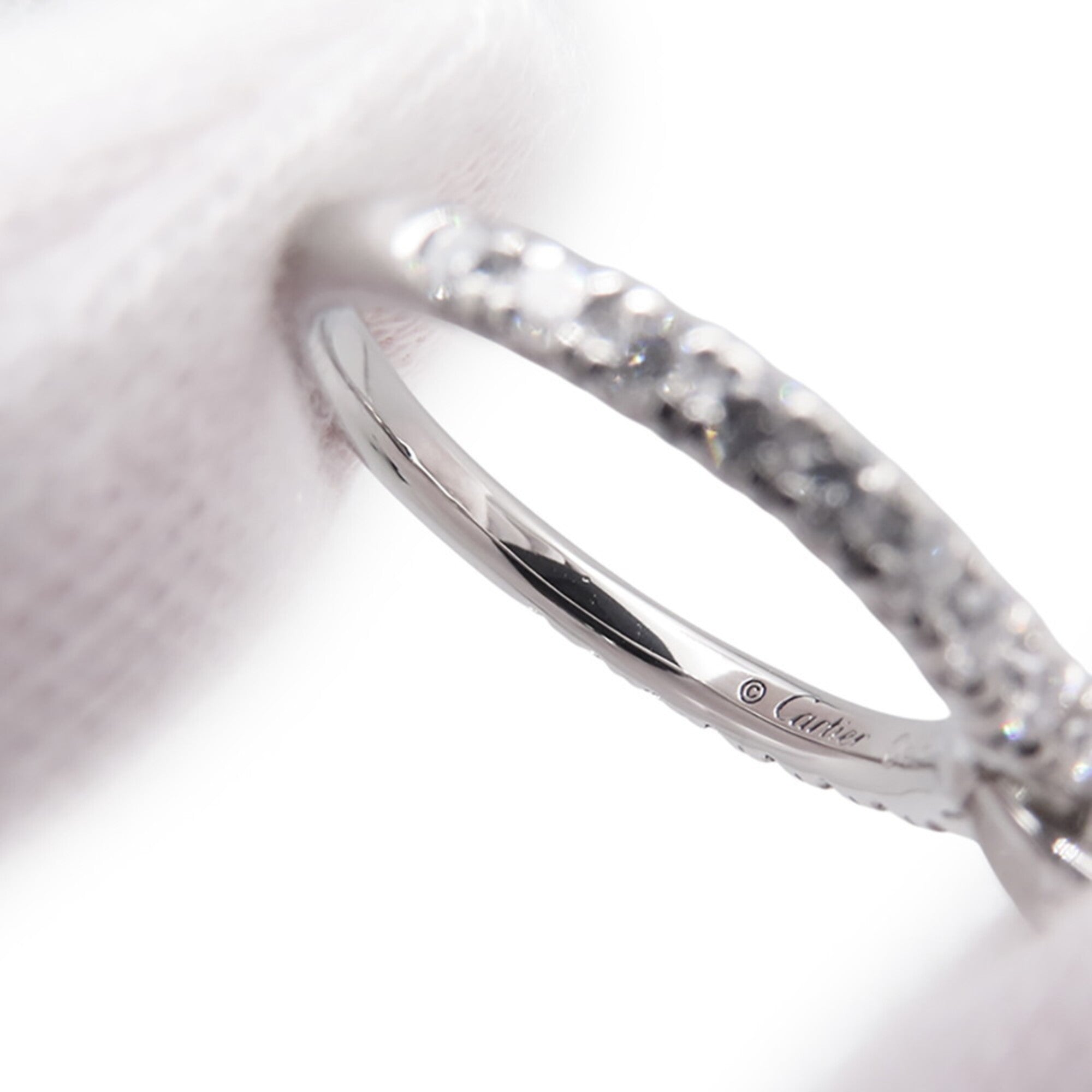 Cartier Platinum 950 Band Ring (Pre-Owned)