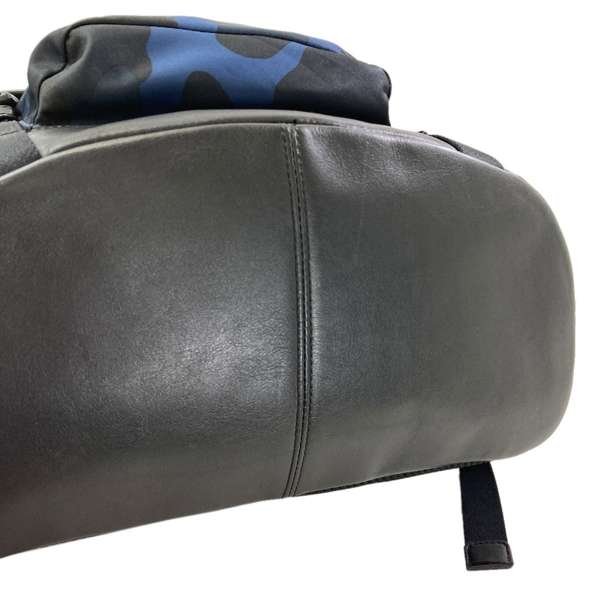 Coach Black Blue Nylon Backpack (Pre-Owned)