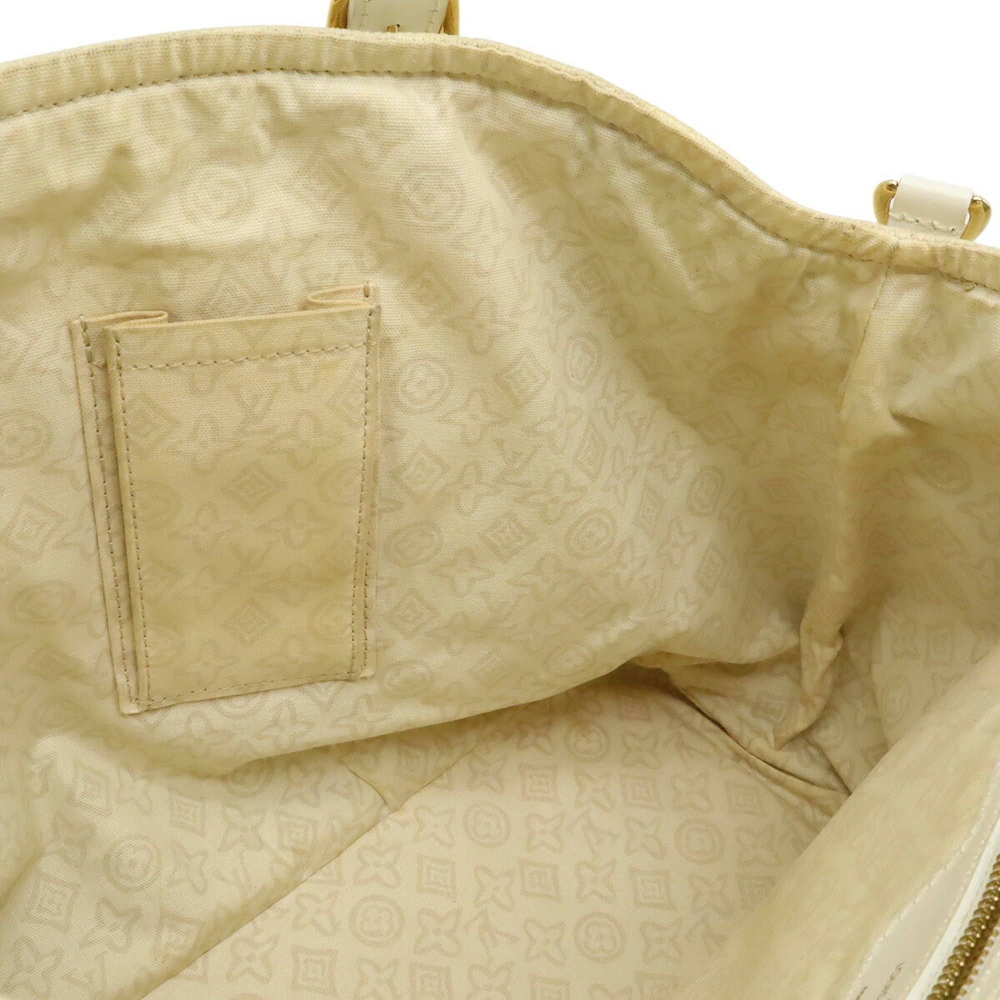 Louis Vuitton Sable Canvas Leather Shoulder Bag Tote Bag (Pre-Owned)
