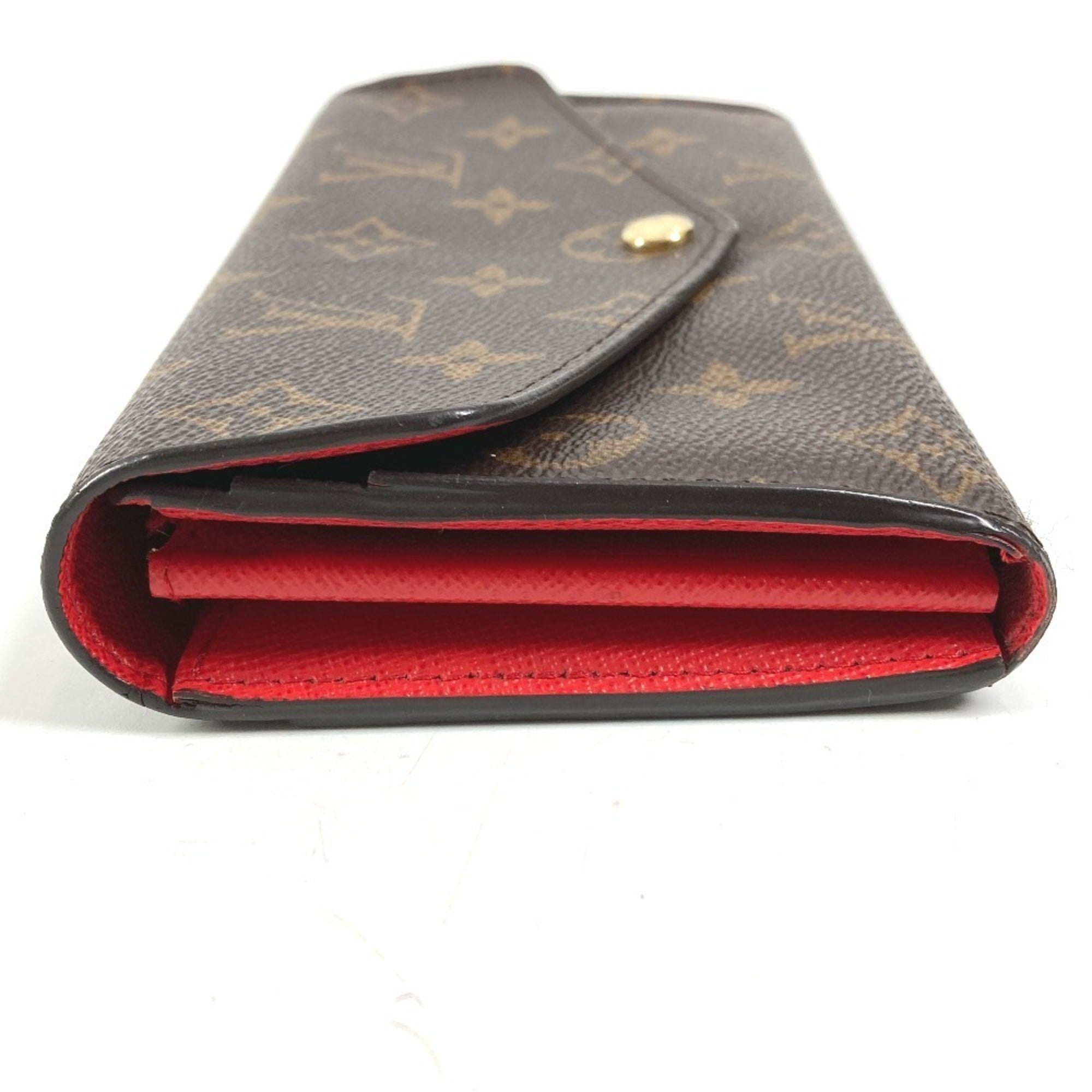 Louis Vuitton Brown Coquelicots Galle Monogram Monogram Long Wallet (Bi-Fold) (Pre-Owned)