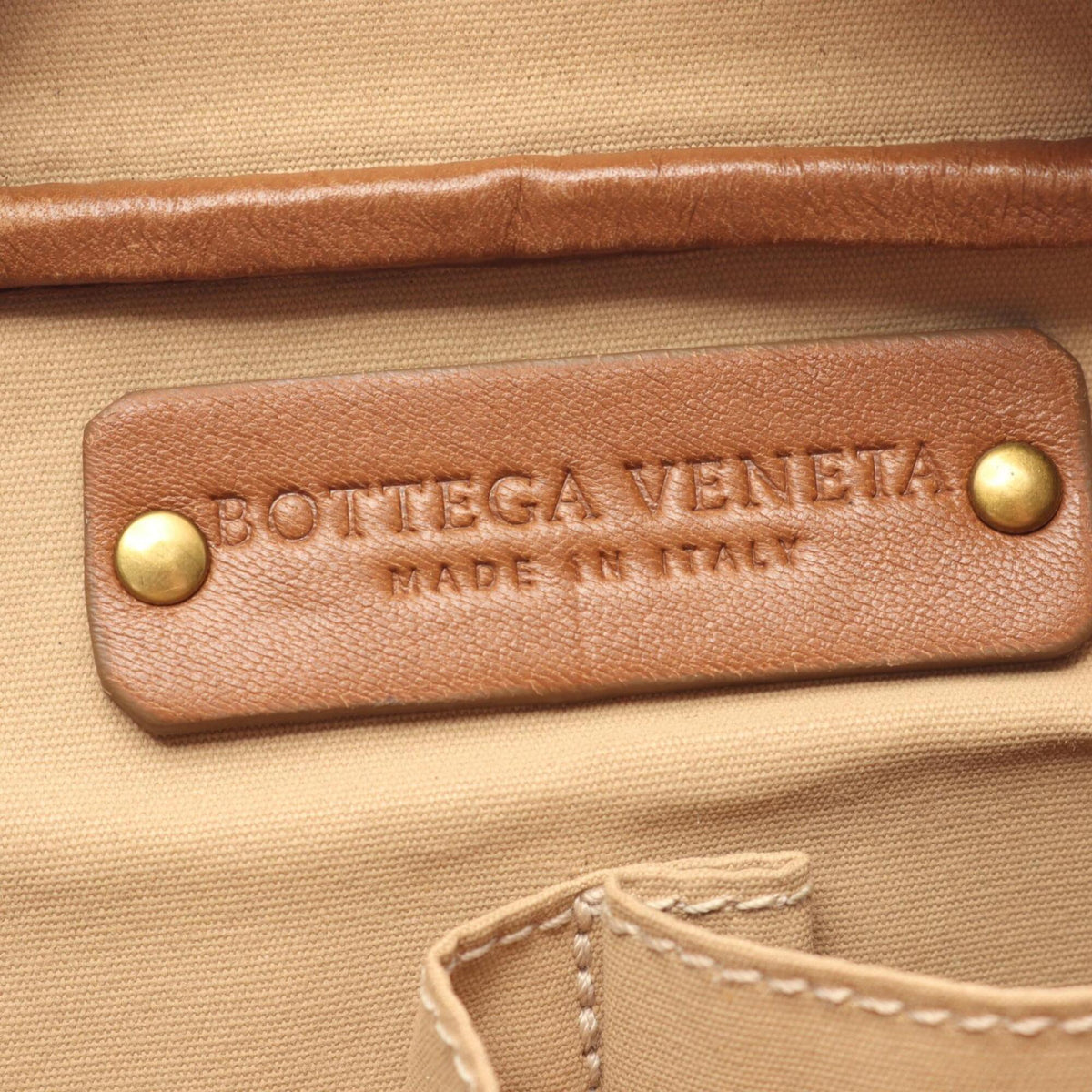Bottega Veneta Brown Leather Handbag (Pre-Owned)