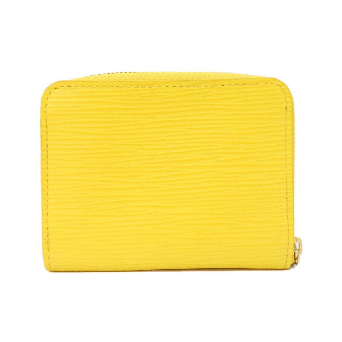Louis Vuitton Yellow Leather Coin Purse/Coin Case (Pre-Owned)