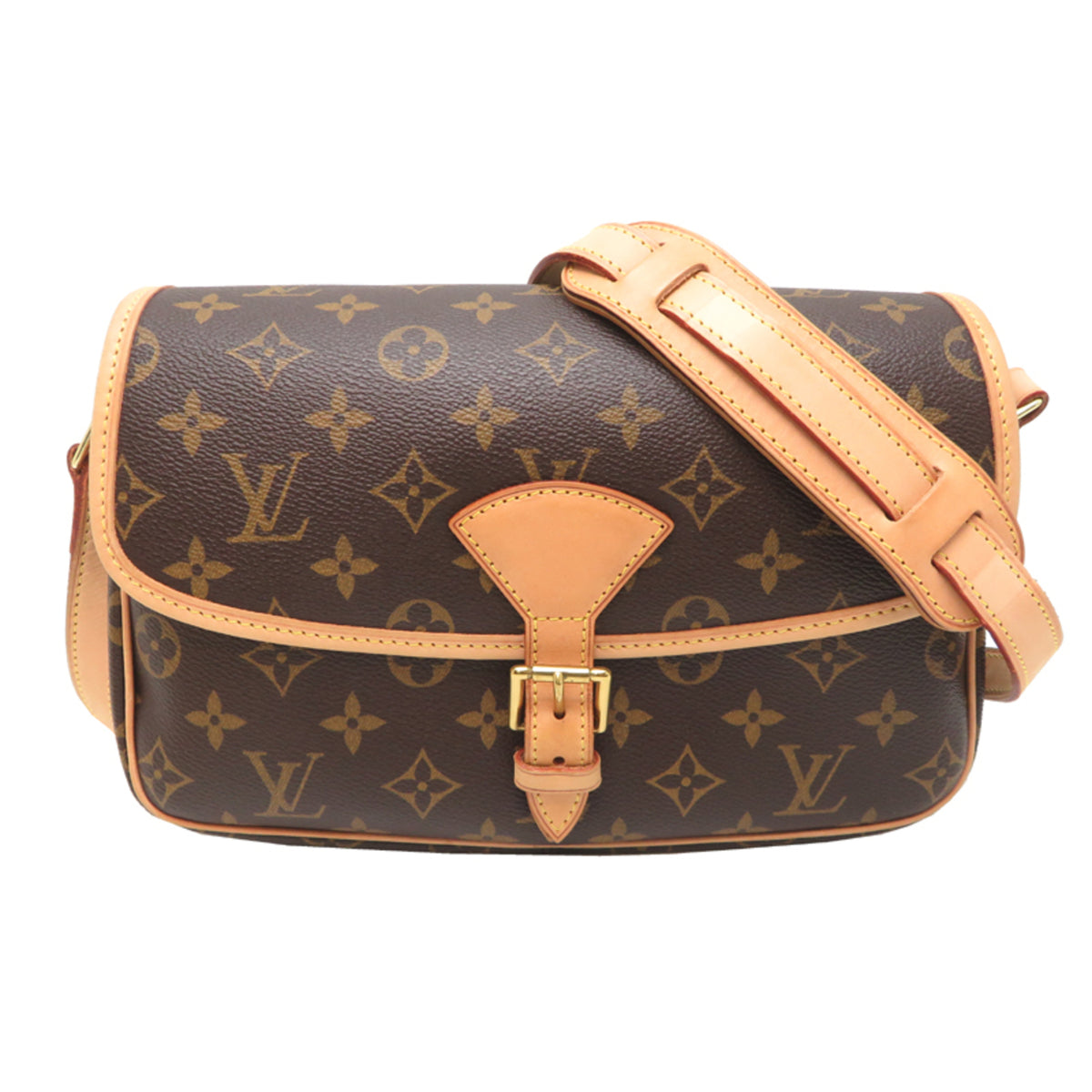 Louis Vuitton Brown Monogram Shoulder Bag (Pre-Owned)
