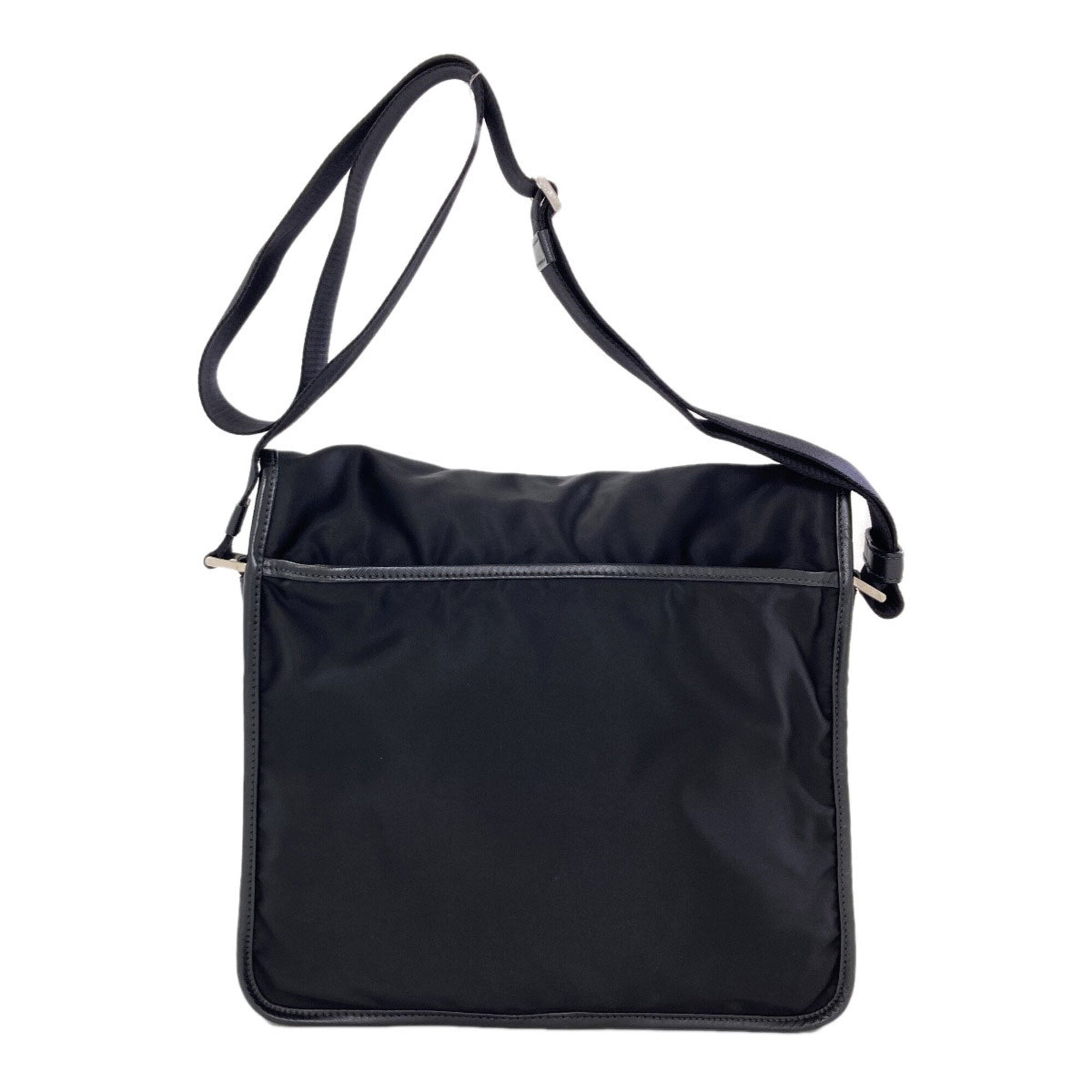 Prada Black Nylon Shoulder Bag (Pre-Owned)