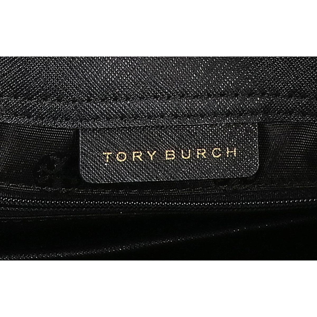 Tory Burch Black Leather Tote Bag (Pre-Owned)