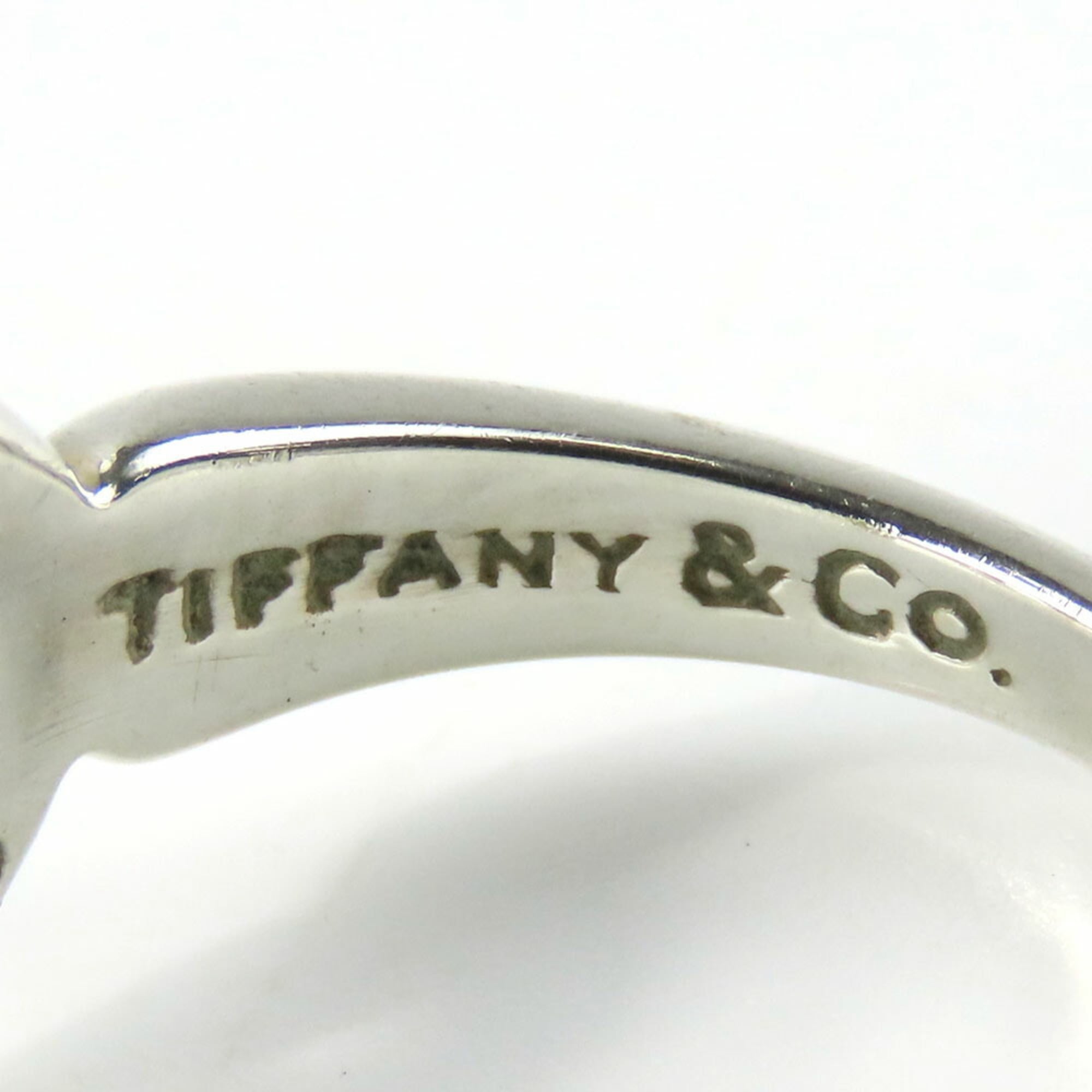 Tiffany Heart Yellow Gold (18K) Silver 925 Band Ring (Pre-Owned)