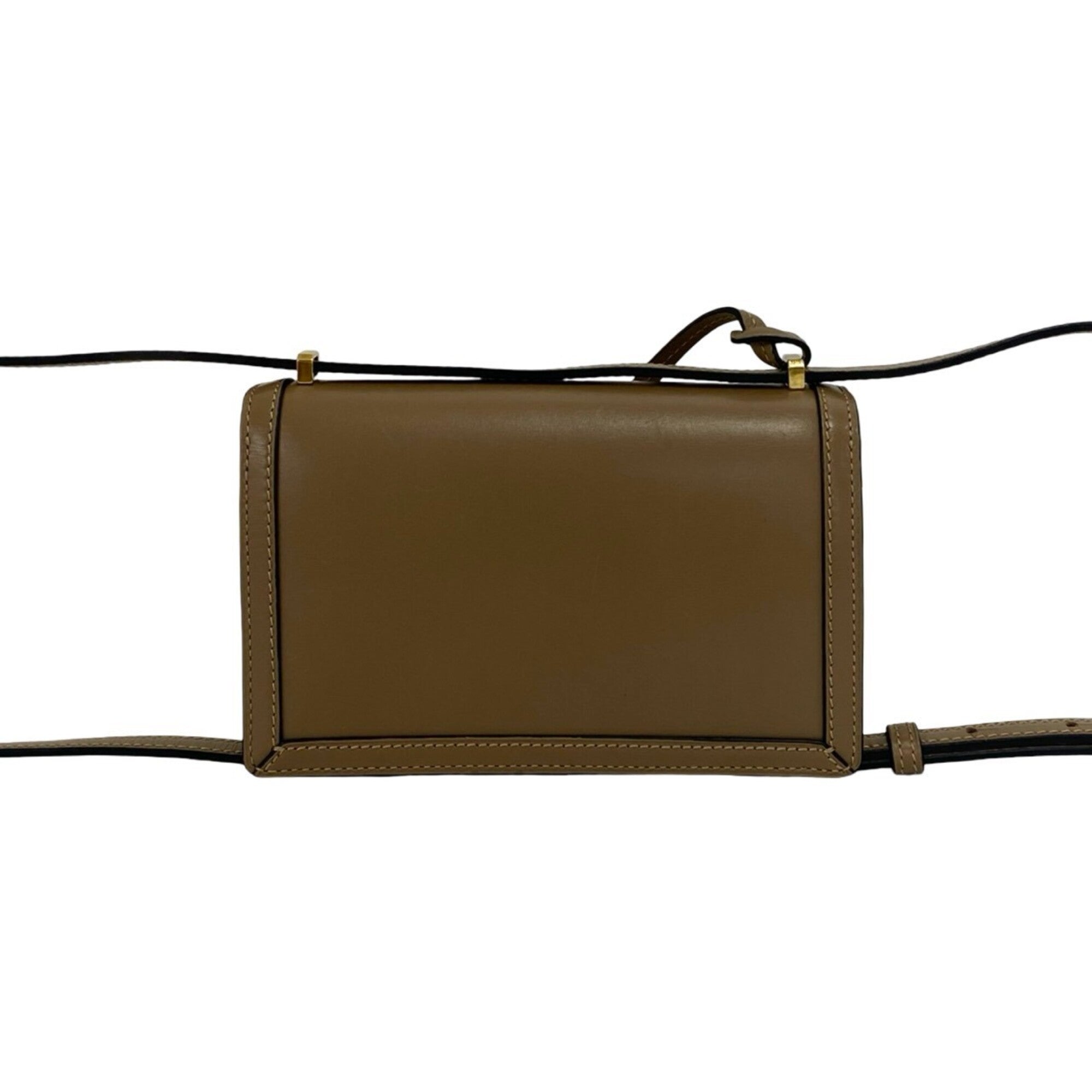 Loewe Beige Leather Pochette Shoulder Bag (Pre-Owned)
