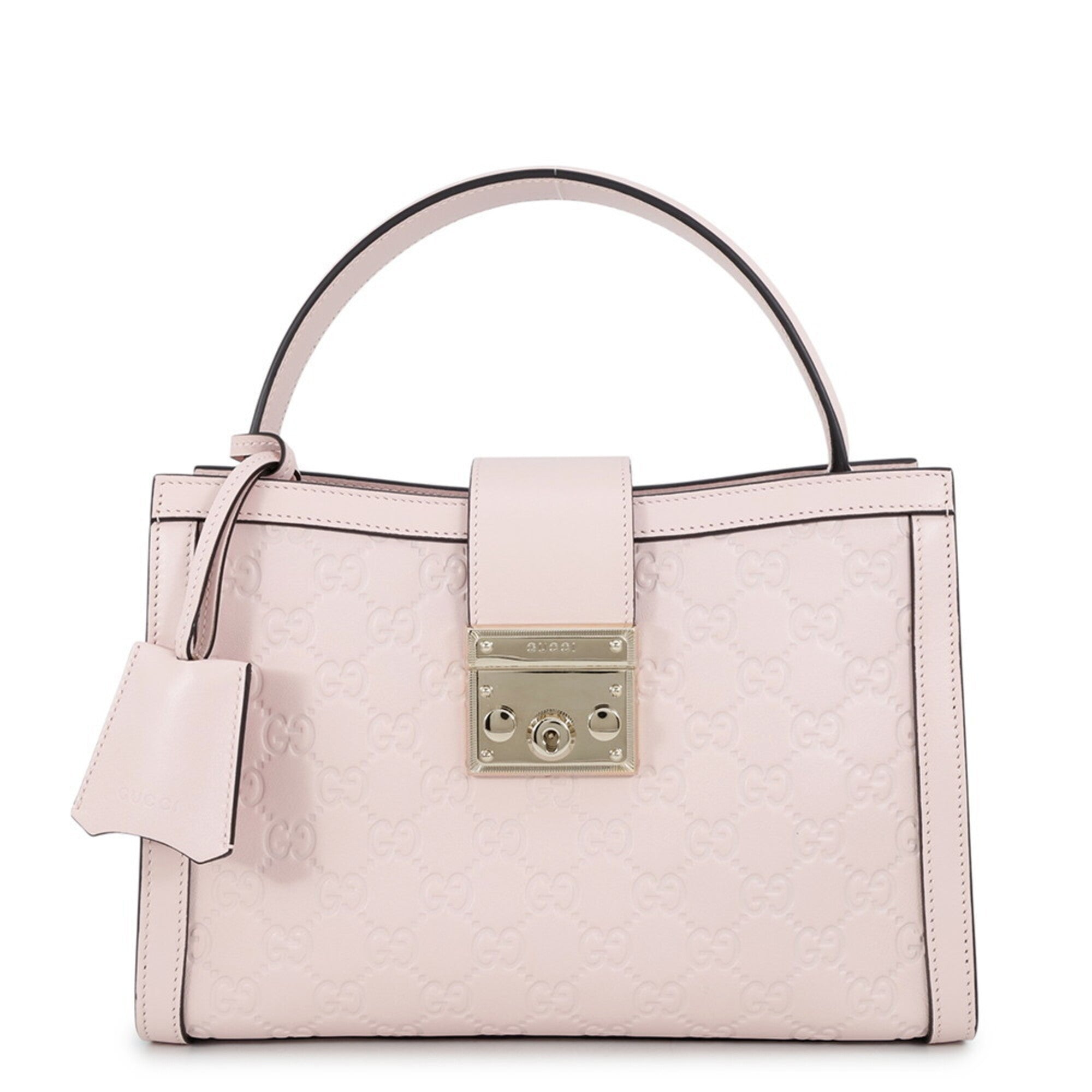 Gucci Pink Leather Handbag (Pre-Owned)