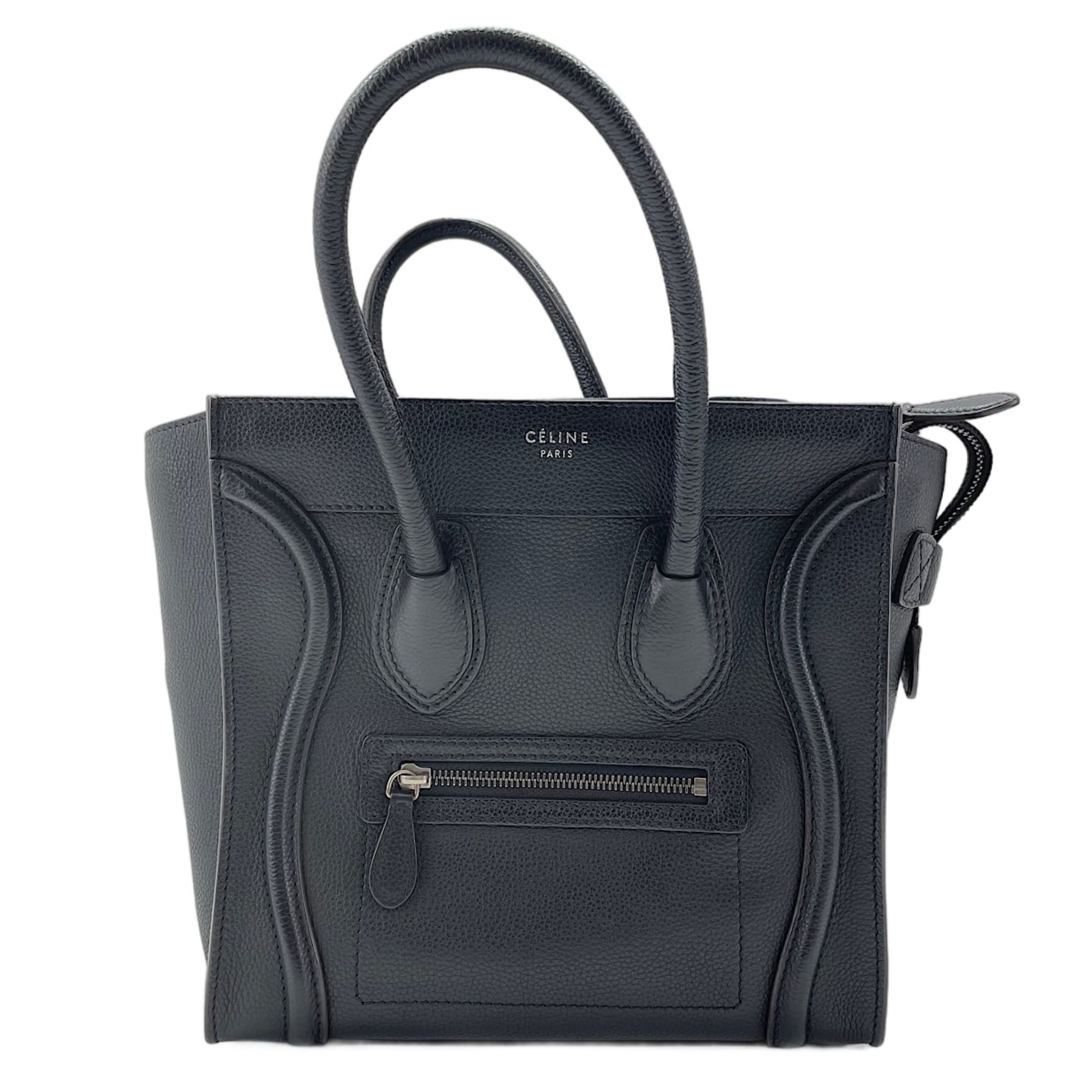 Celine Luggage Black Handbag (Pre-Owned)
