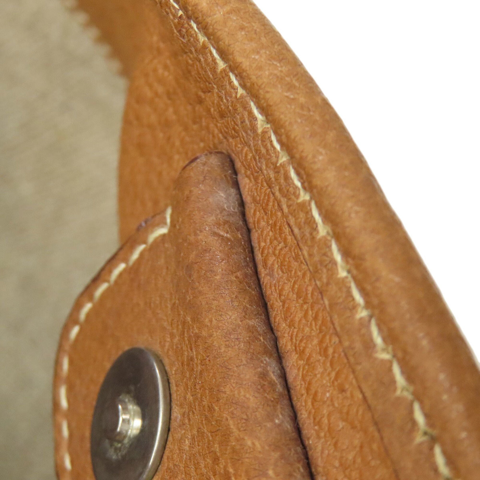 Miu Miu Brown Canvas Shoulder Bag (Pre-Owned)