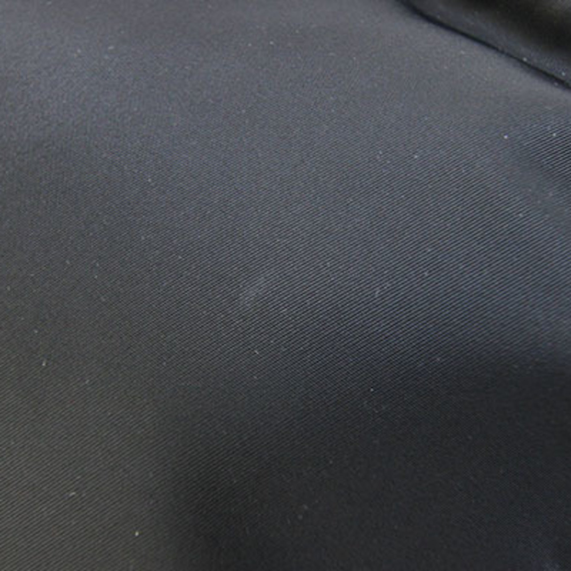 Prada Black Nylon Leather Shoulder Bag (Pre-Owned)